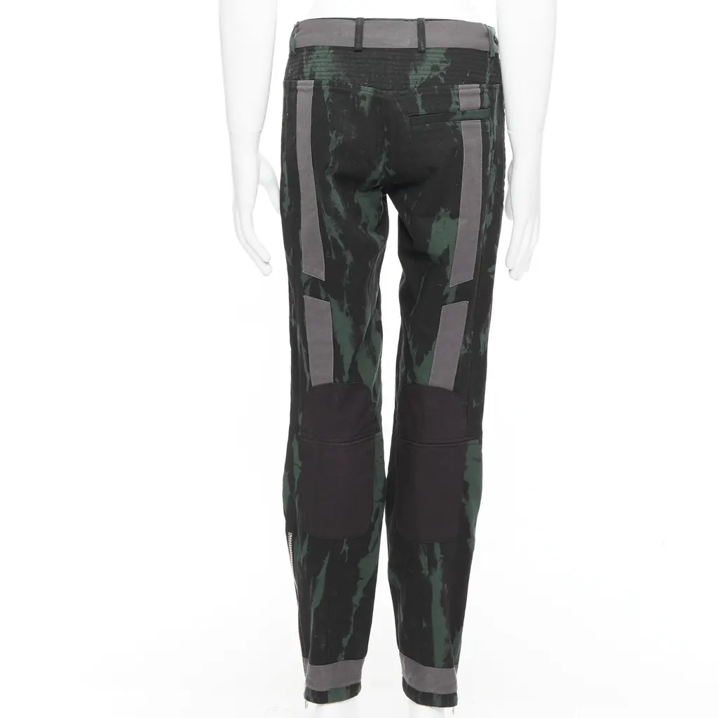 Dries Van Noten Tie Dye Jeans Green Cotton Good - Box View