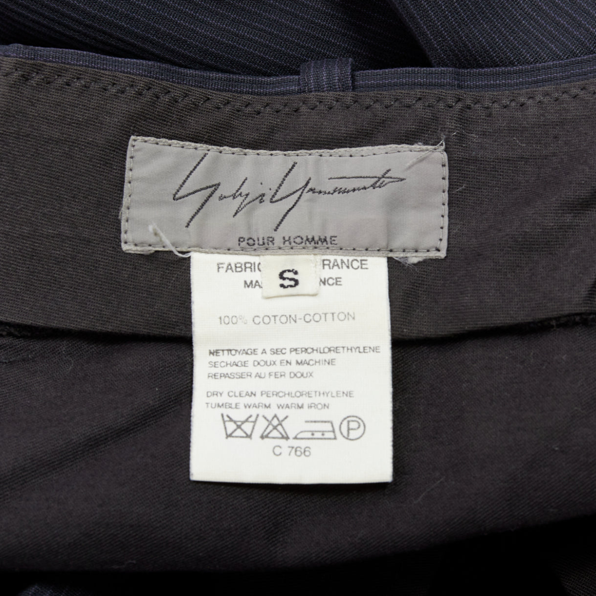 Yohji Yamamoto Pinstripe Wide Pants - Image 10