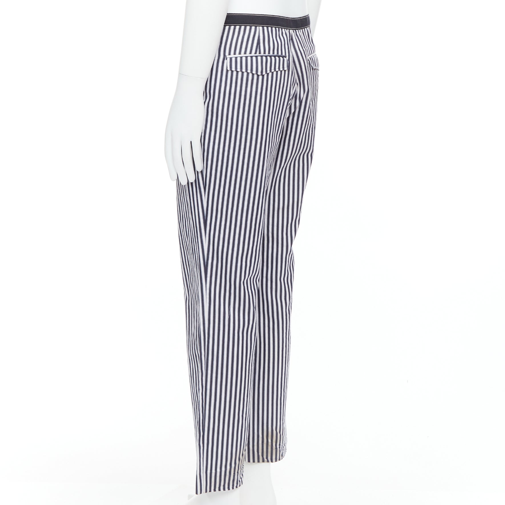 Dries Van Noten Striped Trim Pants - Detail 1