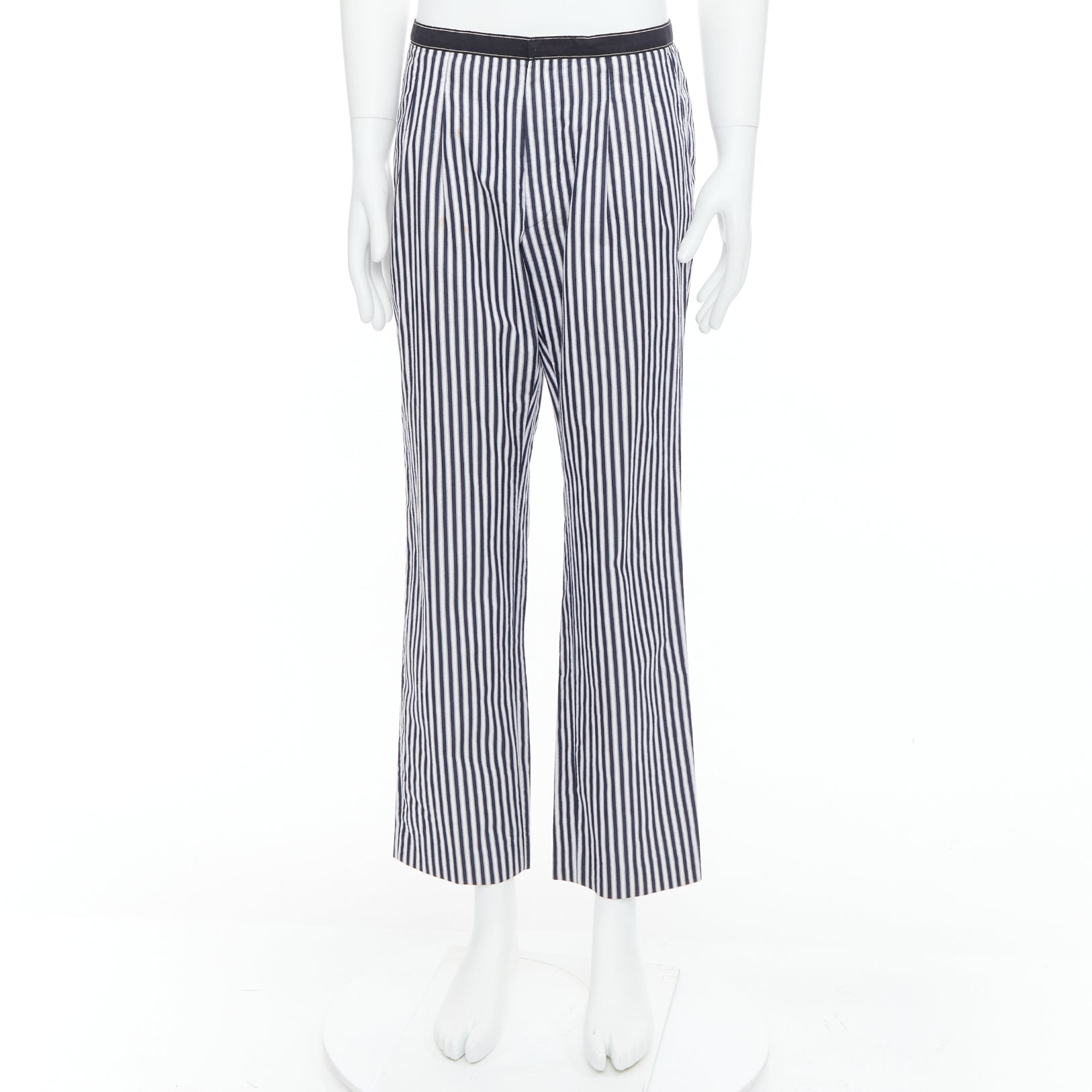 Dries Van Noten Striped Trim Pants - Image 11
