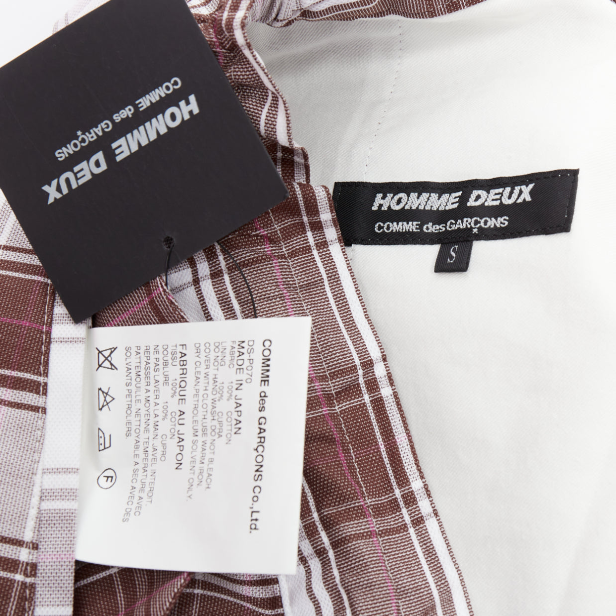 Comme Des Garcons Checkered Tapered Pants - Image 10