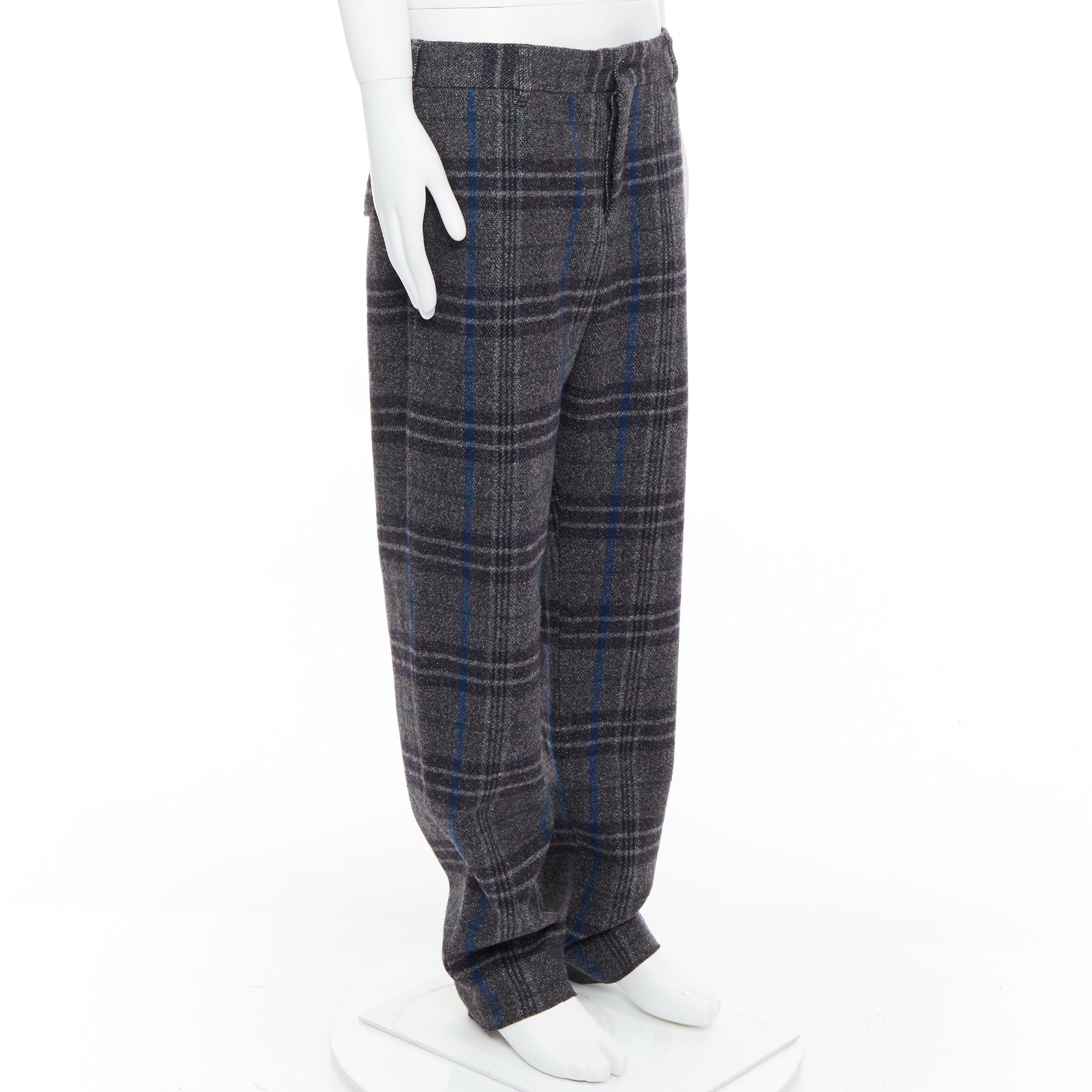 Yohji Yamamoto Checkered Wide Pants - Image 6