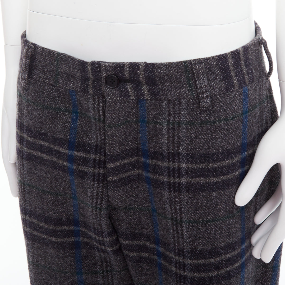 Yohji Yamamoto Checkered Wide Pants - Detail 2