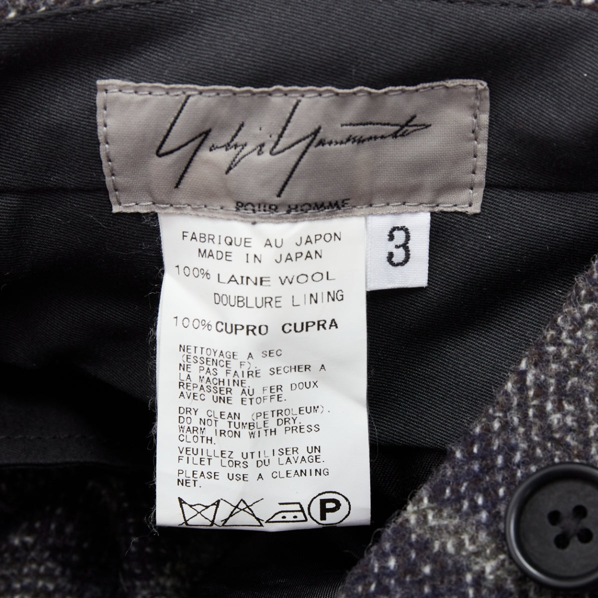 Yohji Yamamoto Checkered Wide Pants - Image 10