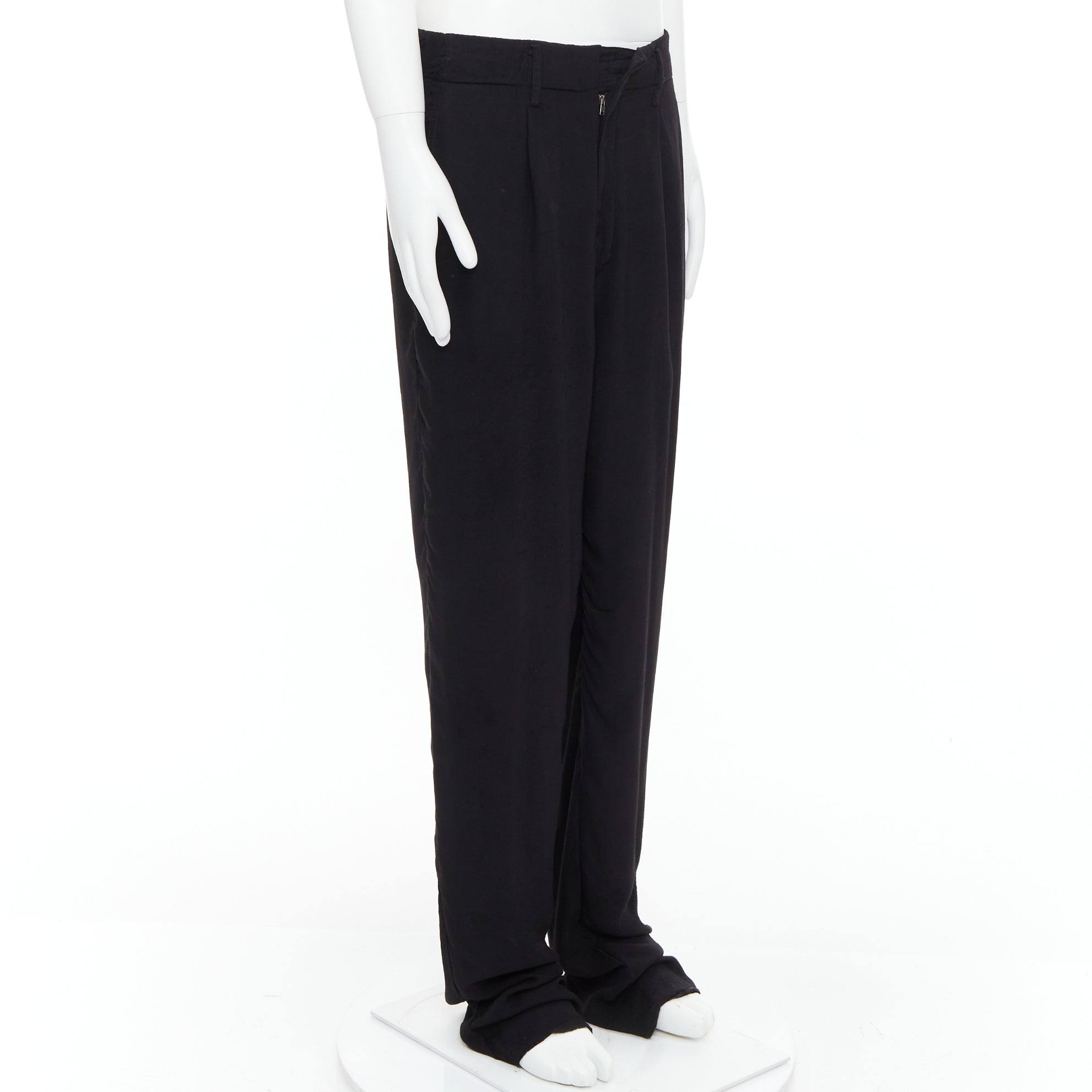 Yohji Yamamoto Pleated Wide Pants - Image 6
