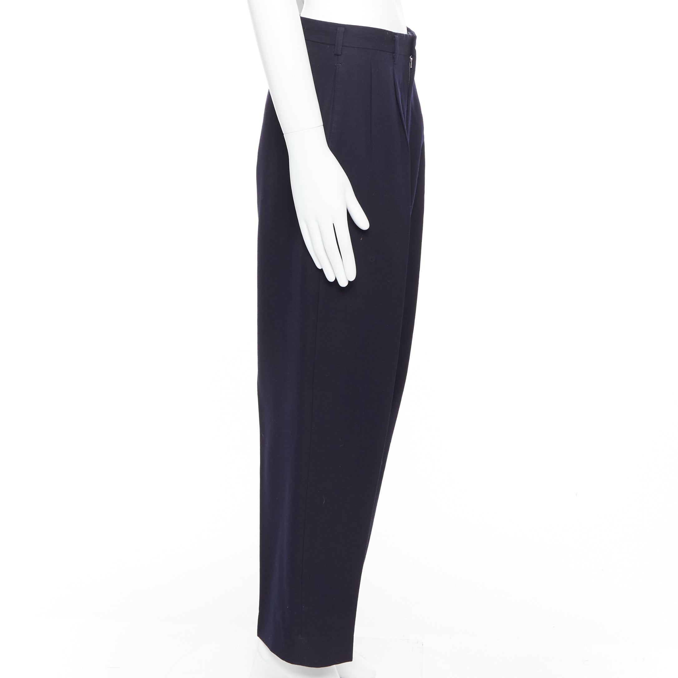 Yohji Yamamoto Pleated Wool Pants - 4