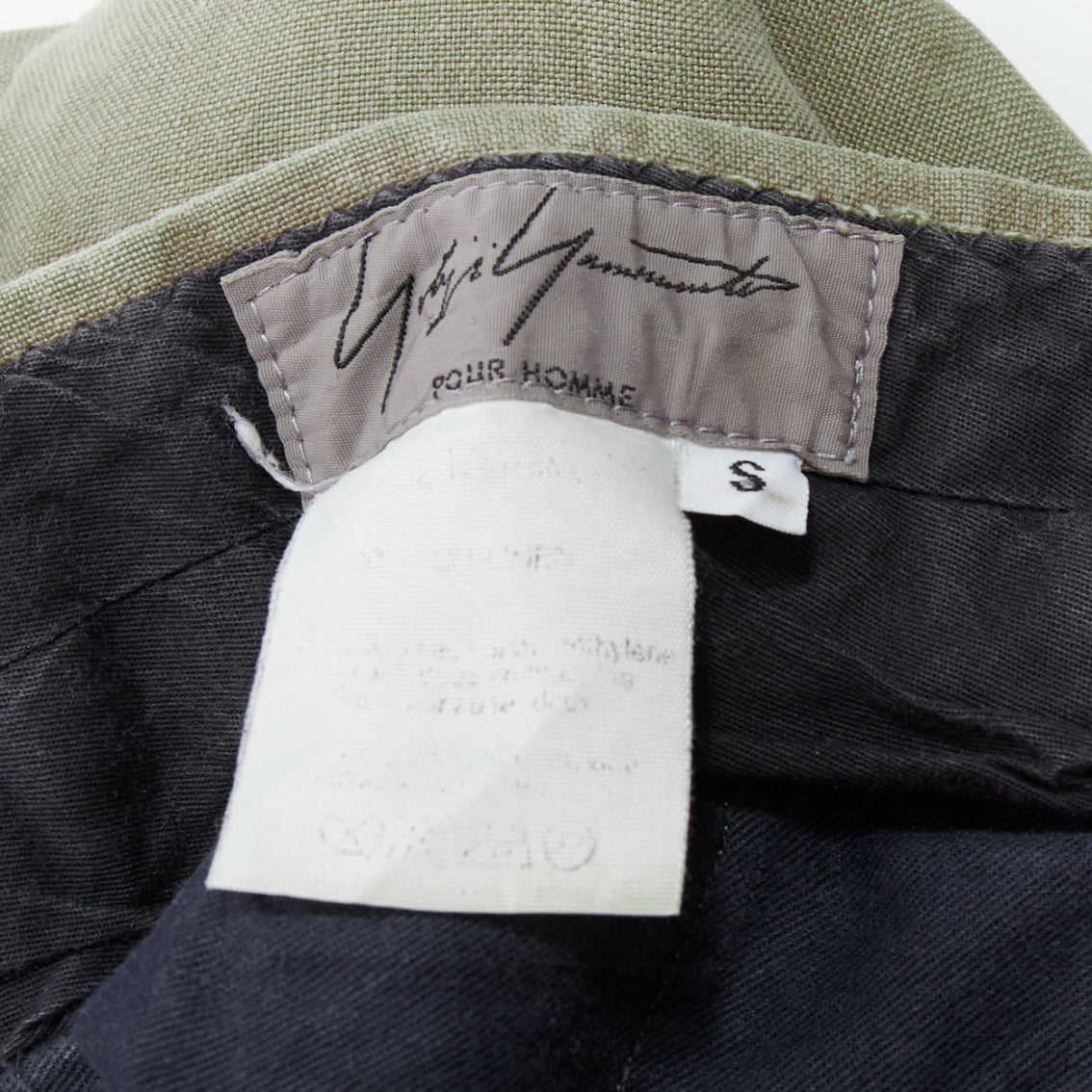 Yohji Yamamoto Linen Pleated Pants - Image 10