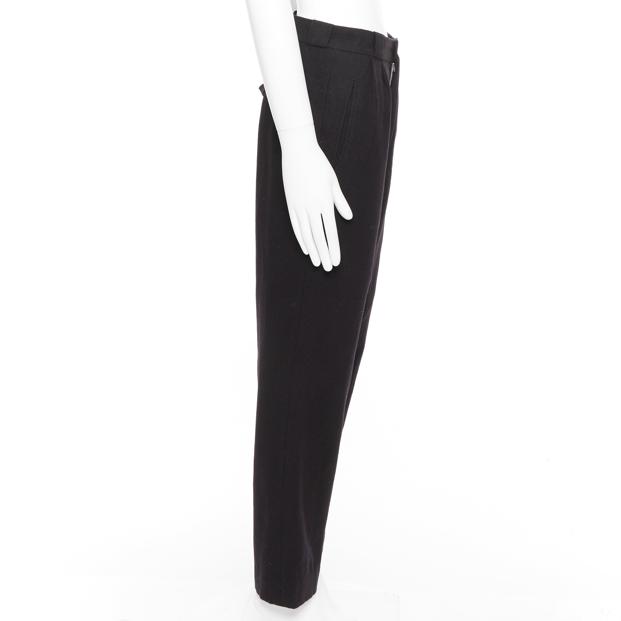 Yohji Yamamoto Pleated Wool Pants - 4