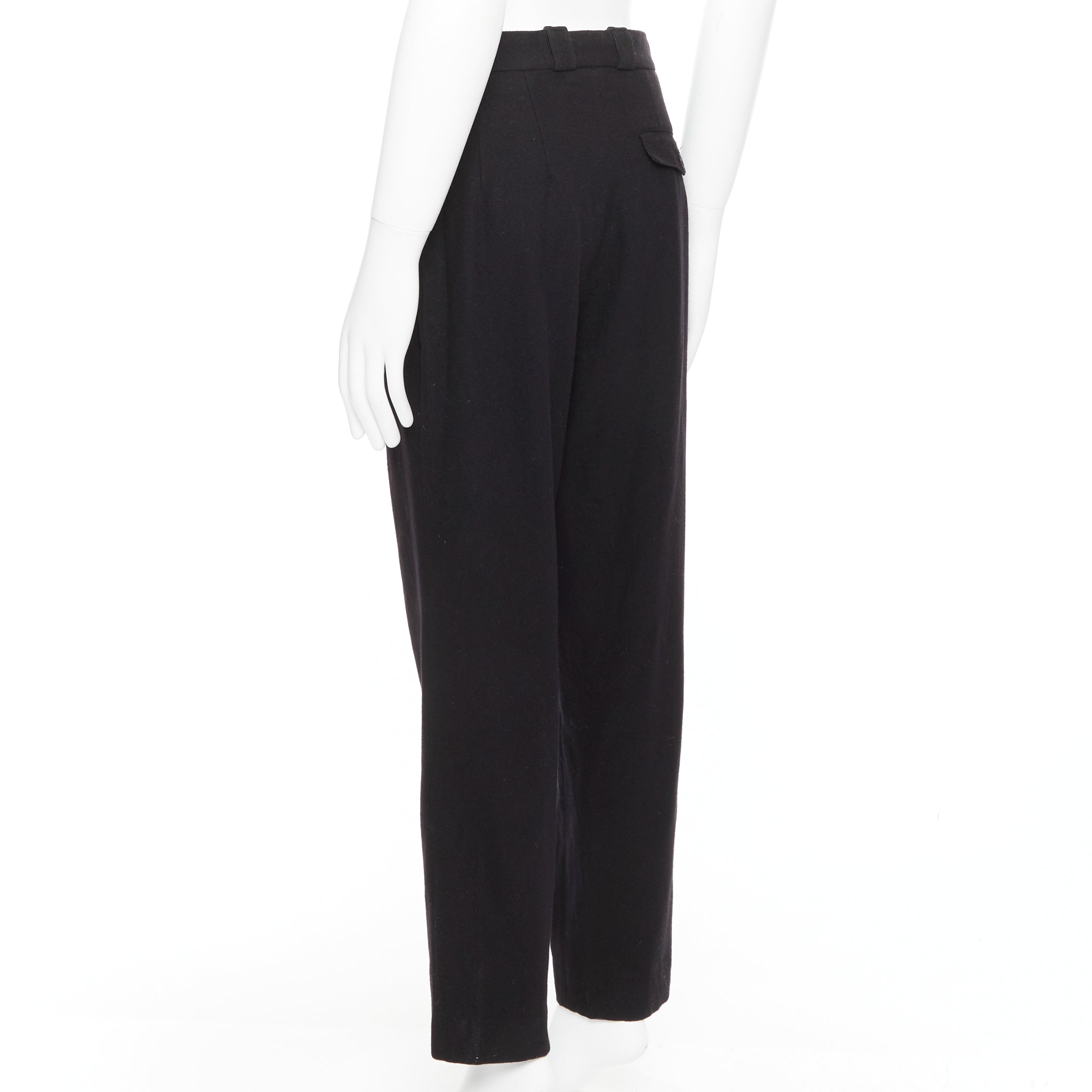 Yohji Yamamoto Pleated Wool Pants - Detail 1