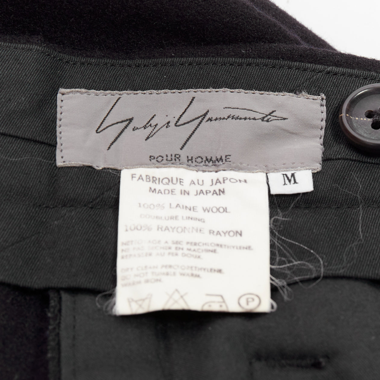 Yohji Yamamoto Pleated Wool Pants - Image 10