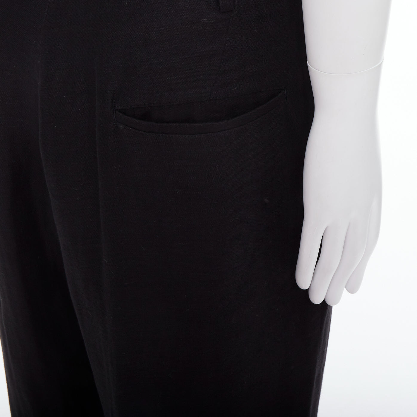 Yohji Yamamoto Tapered Wide Pants - Detail 2