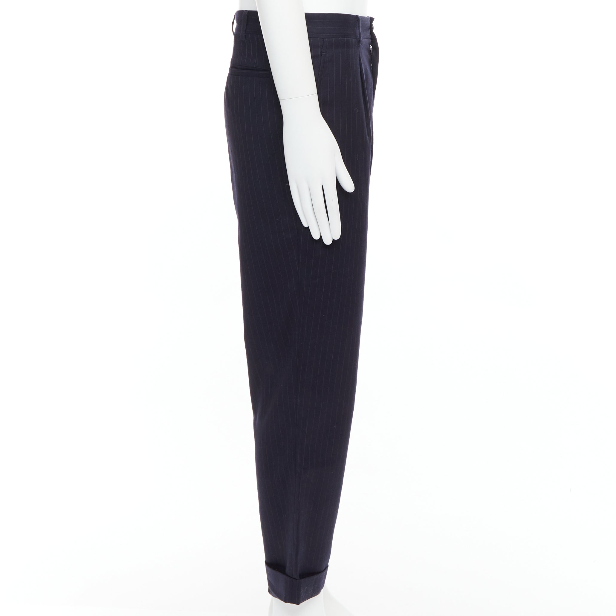 Comme Des Garcons Pinstripe Pants - 4