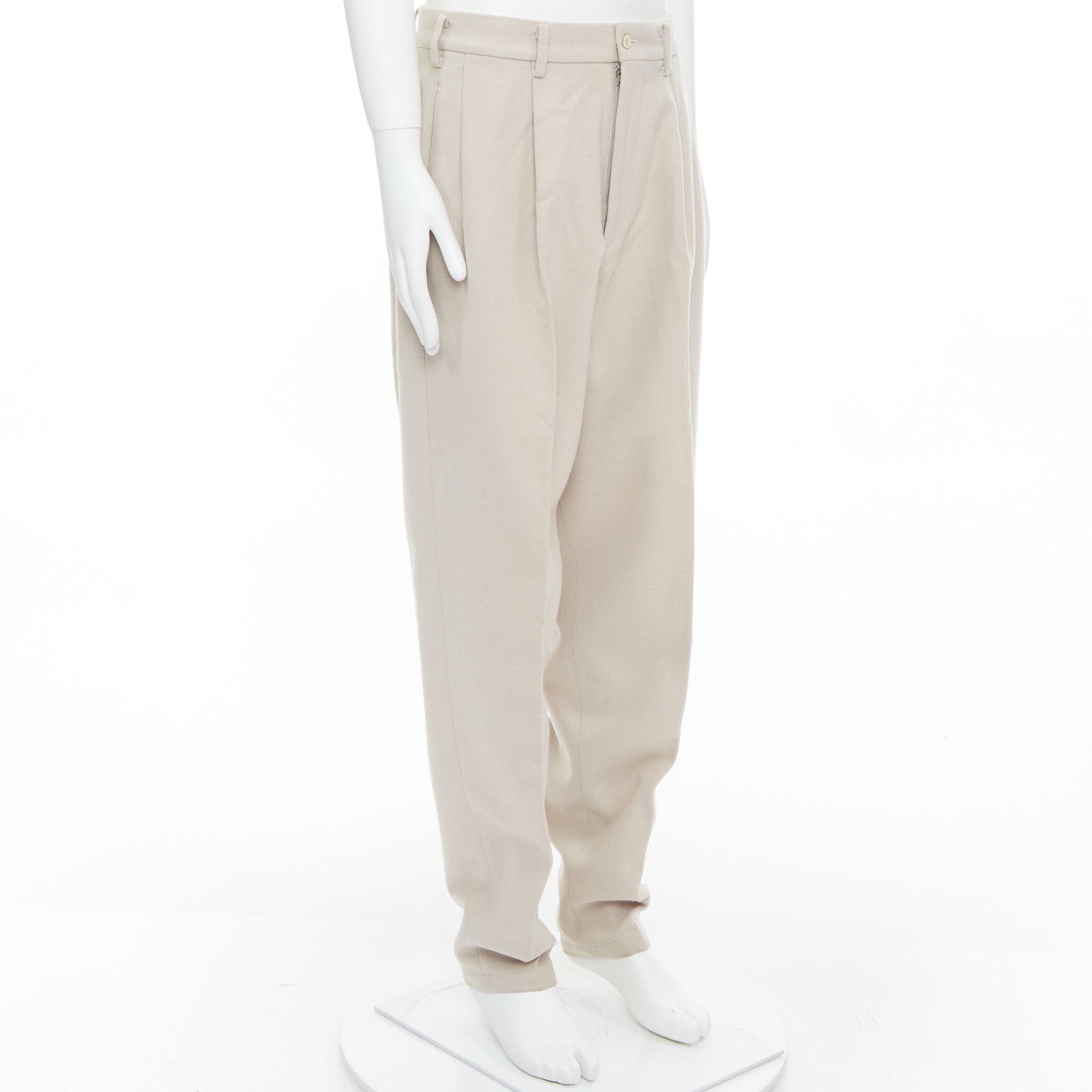 Yohji Yamamoto 3D Pleated Pants - Image 6