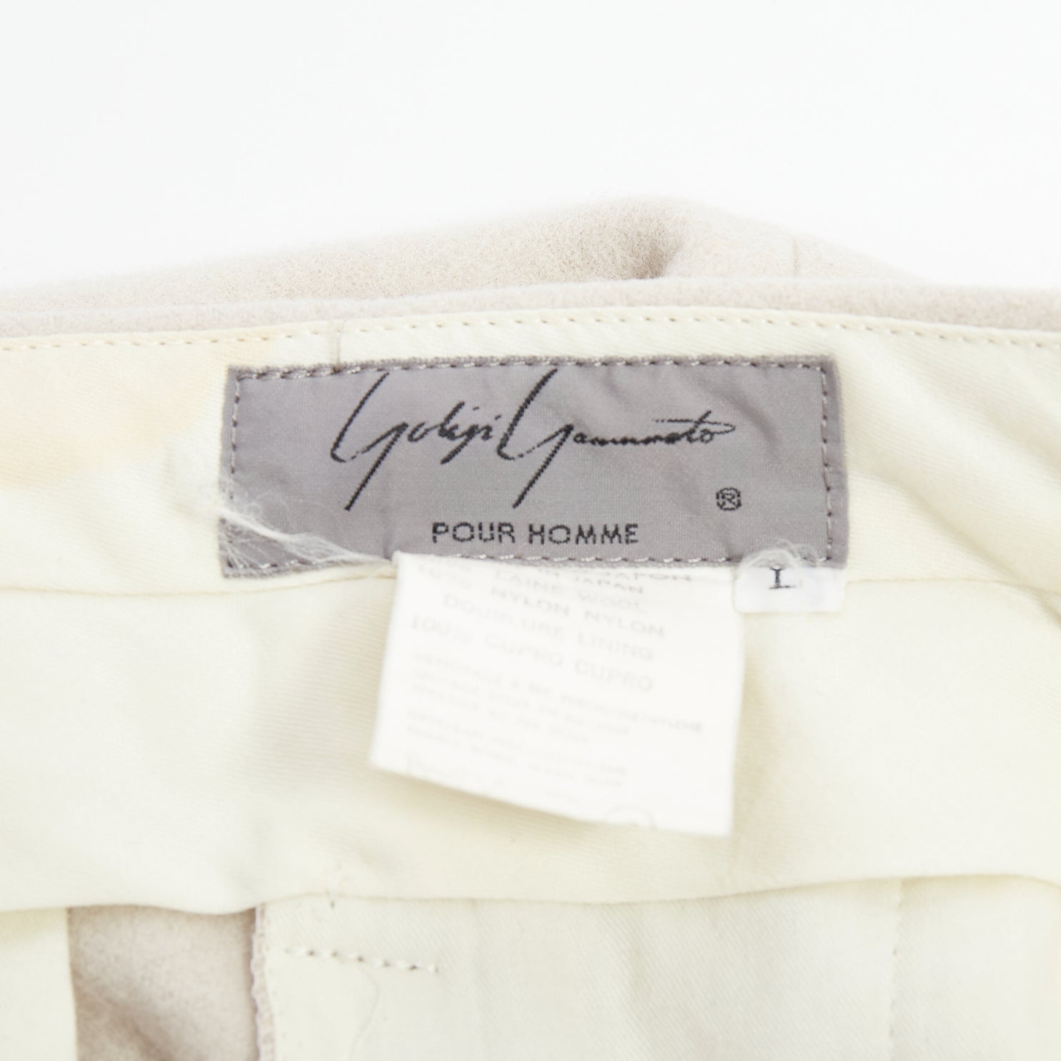 Yohji Yamamoto 3D Pleated Pants - Image 10