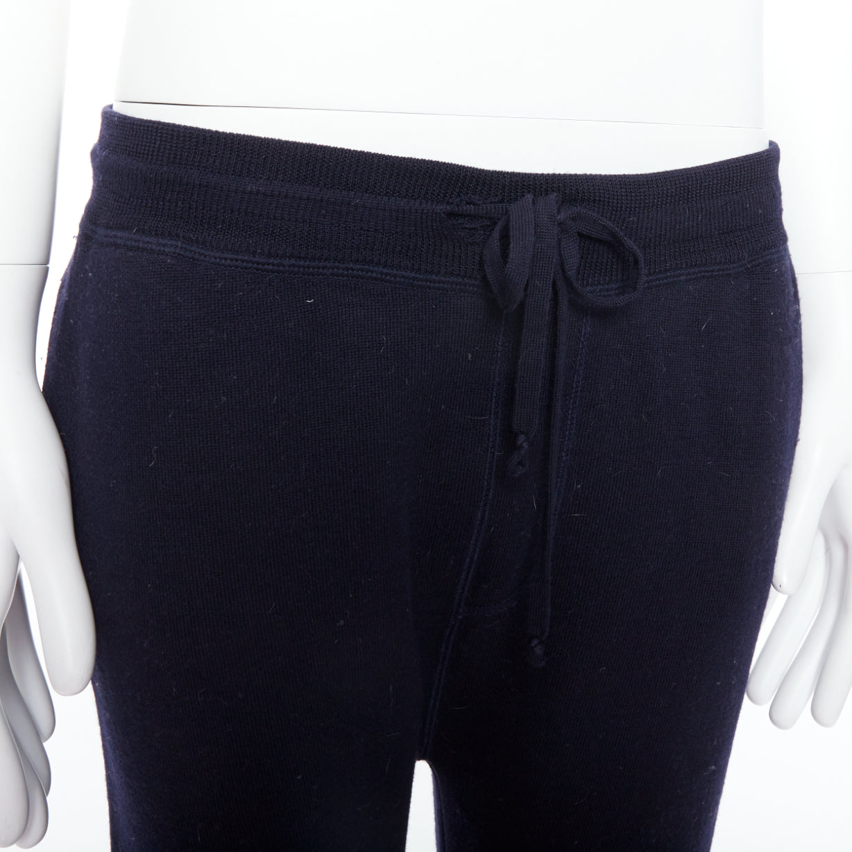 Lanvin Waffle Knit Joggers - Back view