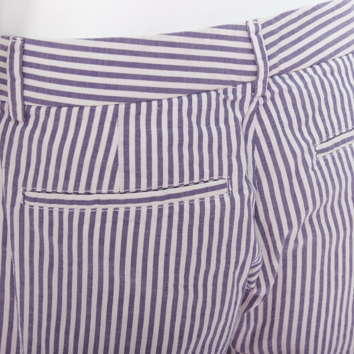 Maison Martin Margiela Striped Wide Pants - Back view