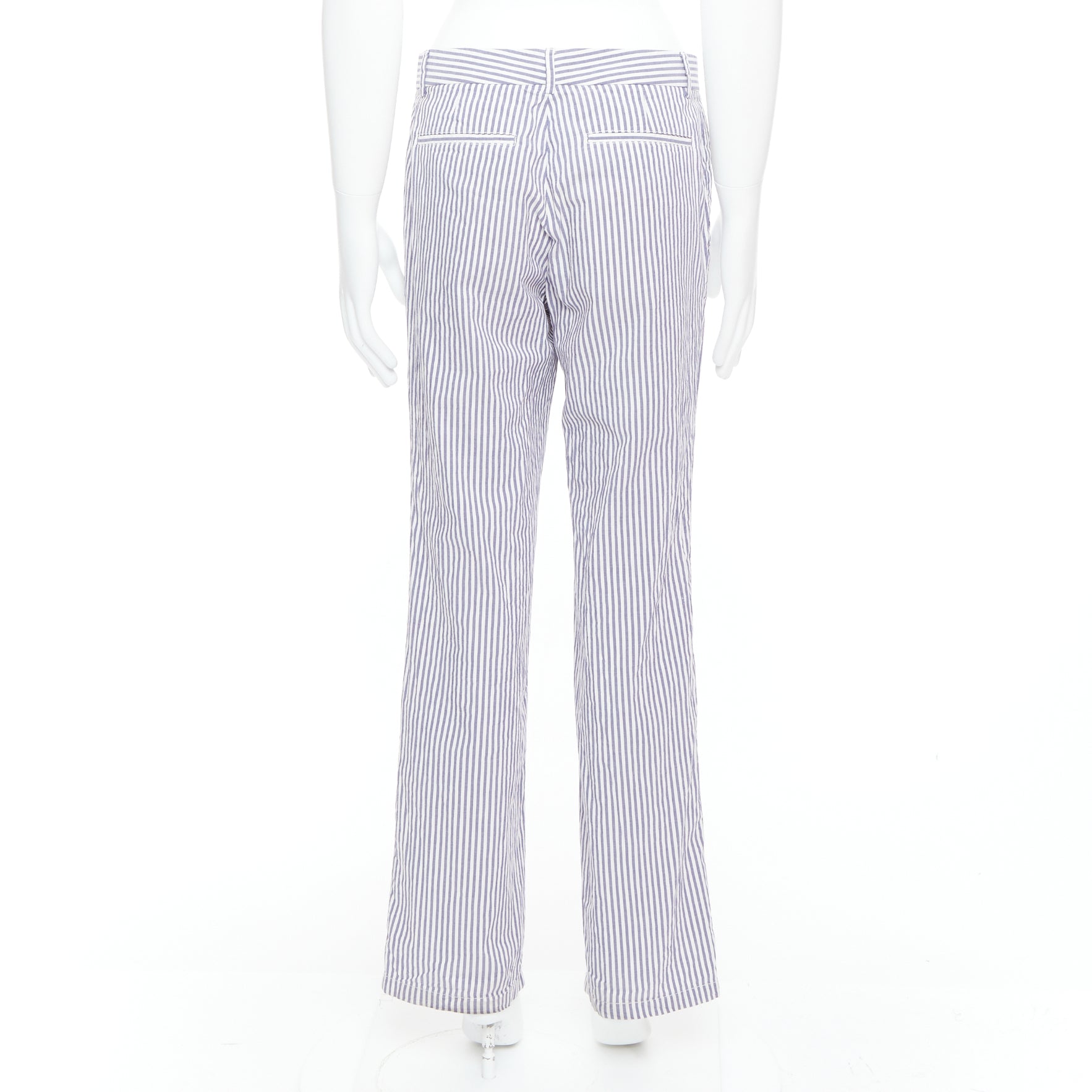 Maison Martin Margiela Striped Wide Pants - Side view
