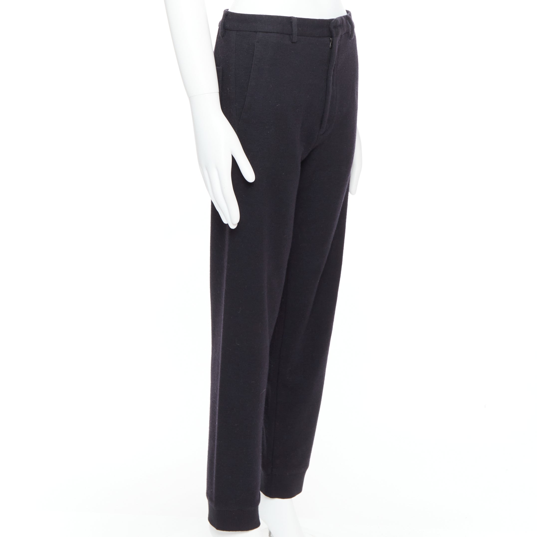 Lanvin Knitted Hem Joggers - Image 6