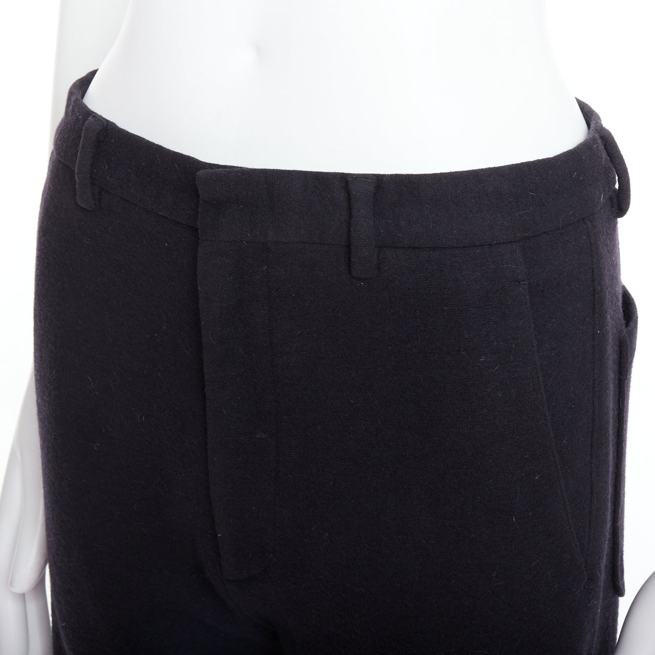Lanvin Knitted Hem Joggers - Detail 2