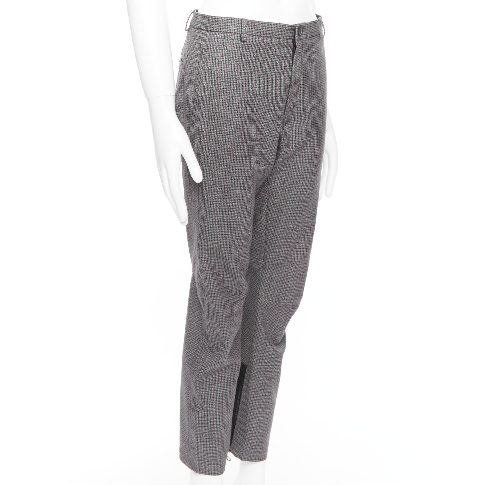 Lanvin Houndstooth Pants - Image 6