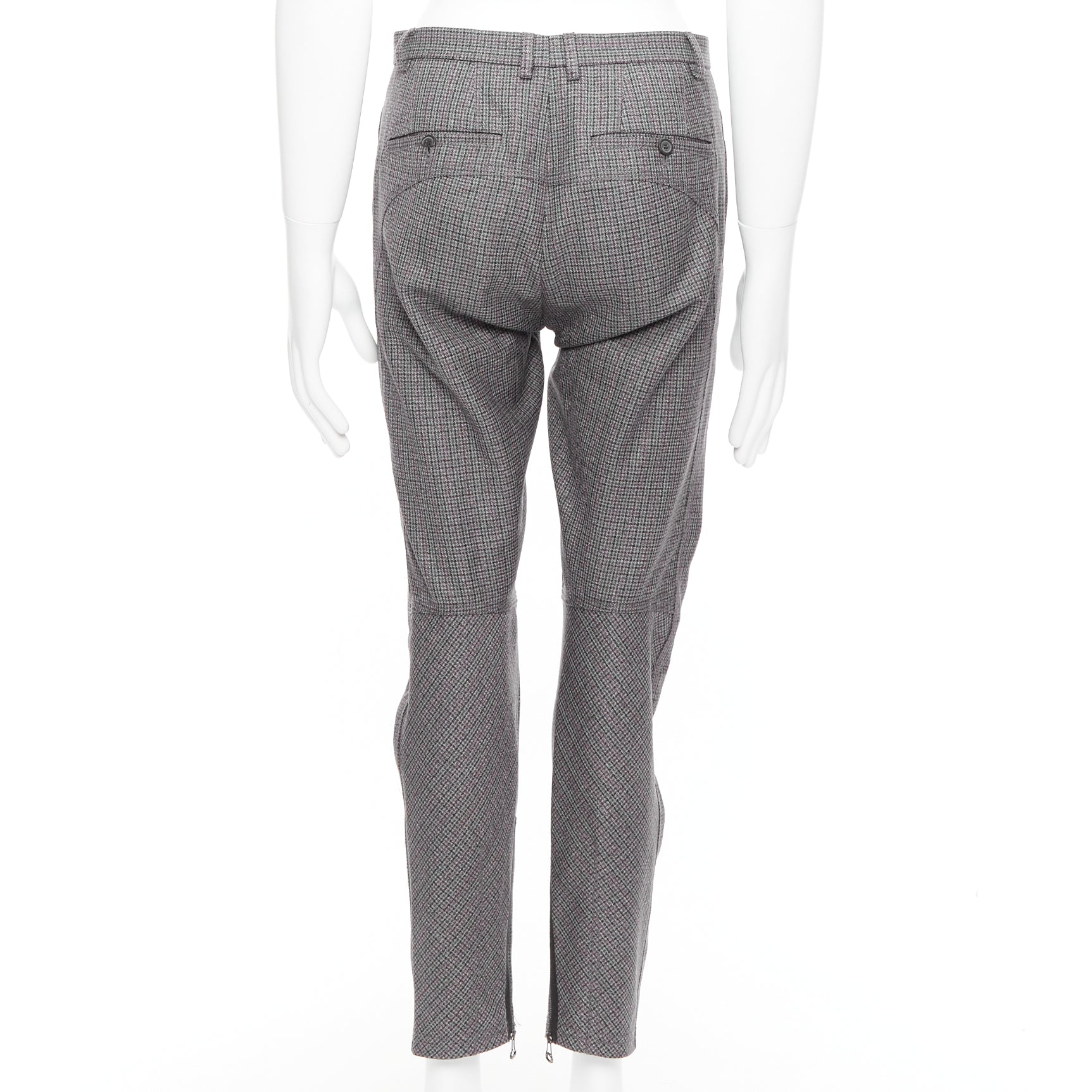 Lanvin Houndstooth Pants - Side view