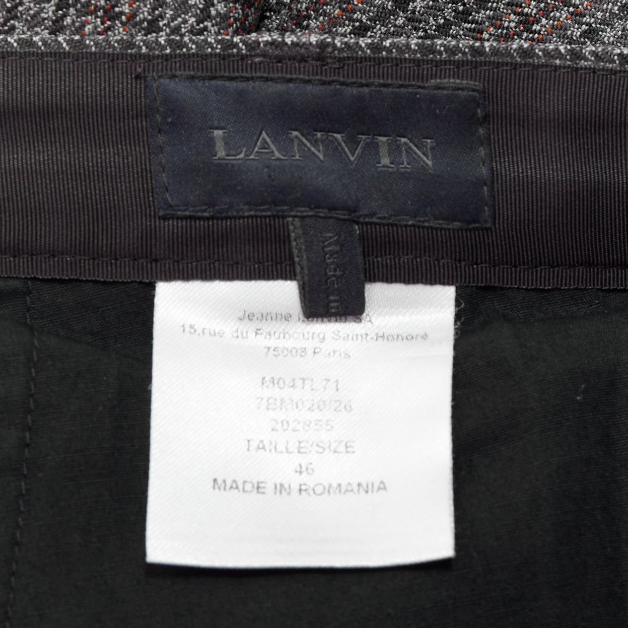Lanvin Houndstooth Pants - Image 10