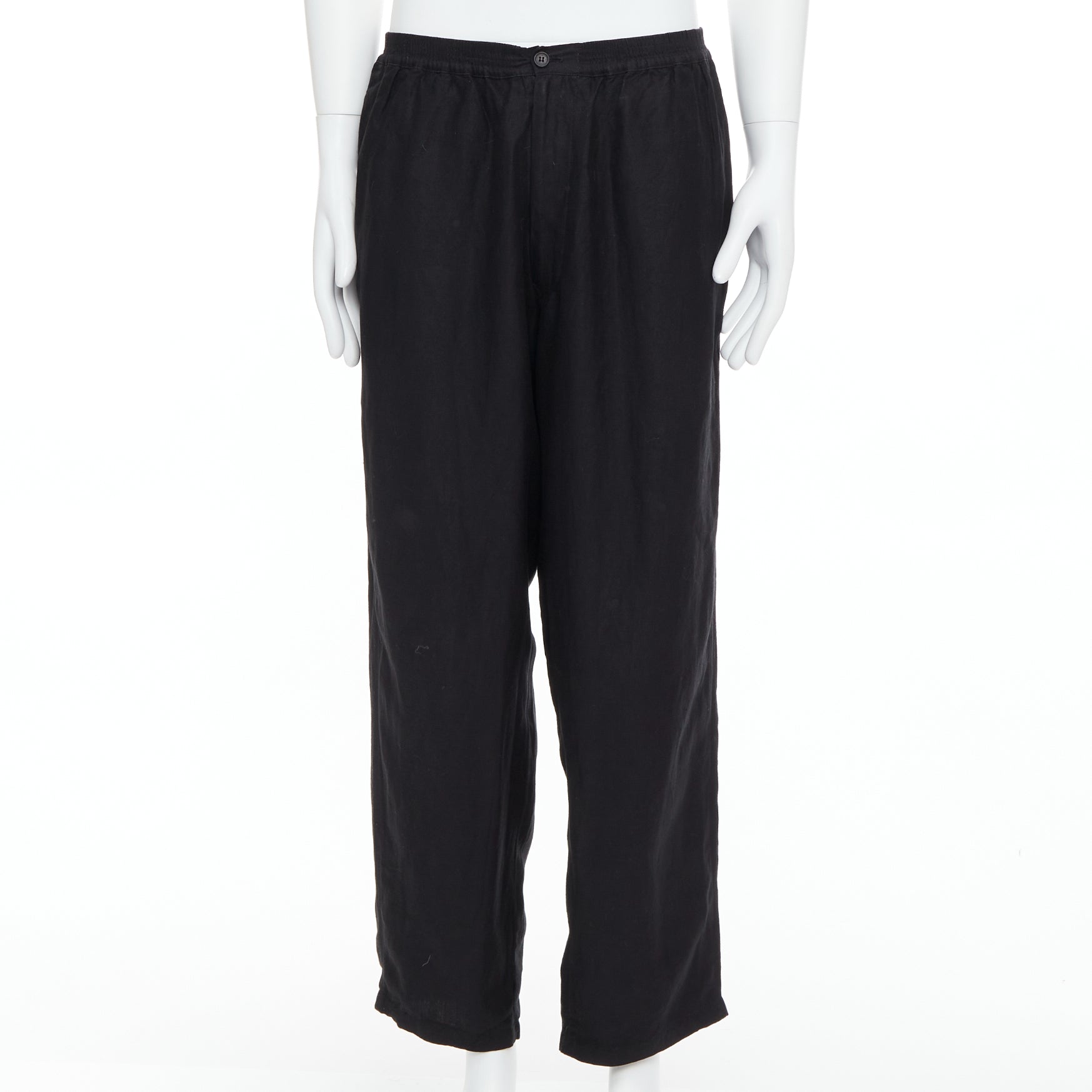 Yohji Yamamoto Elastic Wide Pants