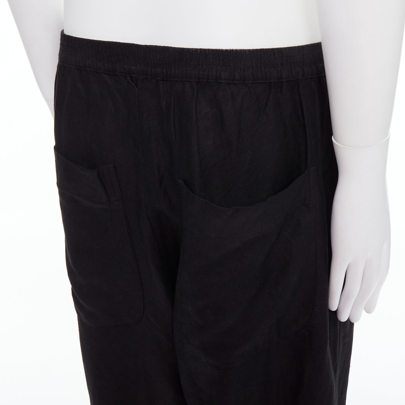 Yohji Yamamoto Elastic Wide Pants - Detail 2