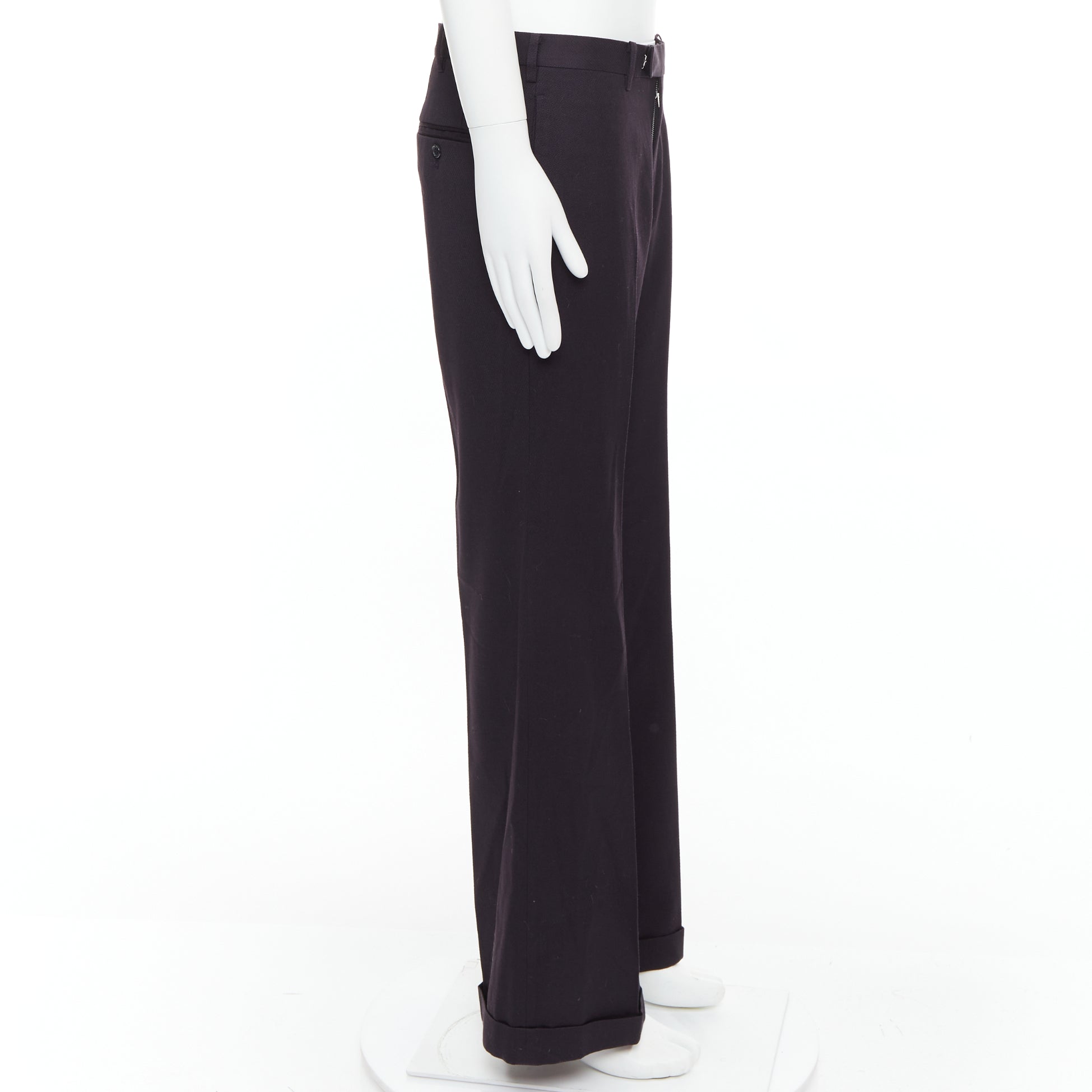Yohji Yamamoto Wool Blend Pants - 4