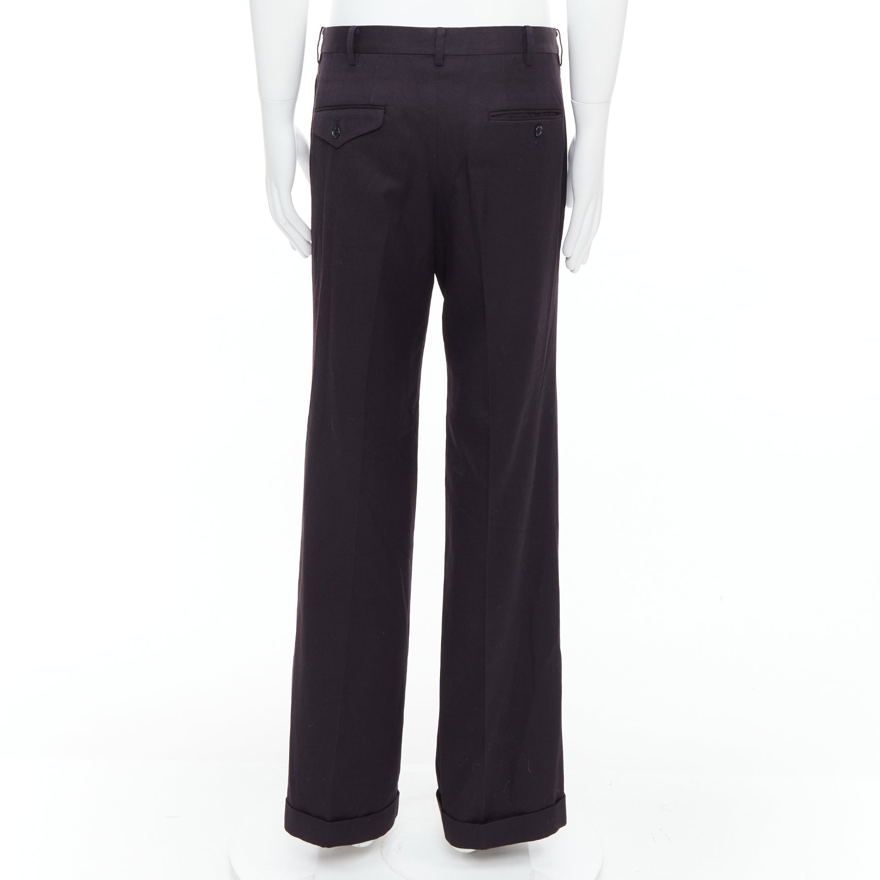 Yohji Yamamoto Wool Blend Pants - Side view