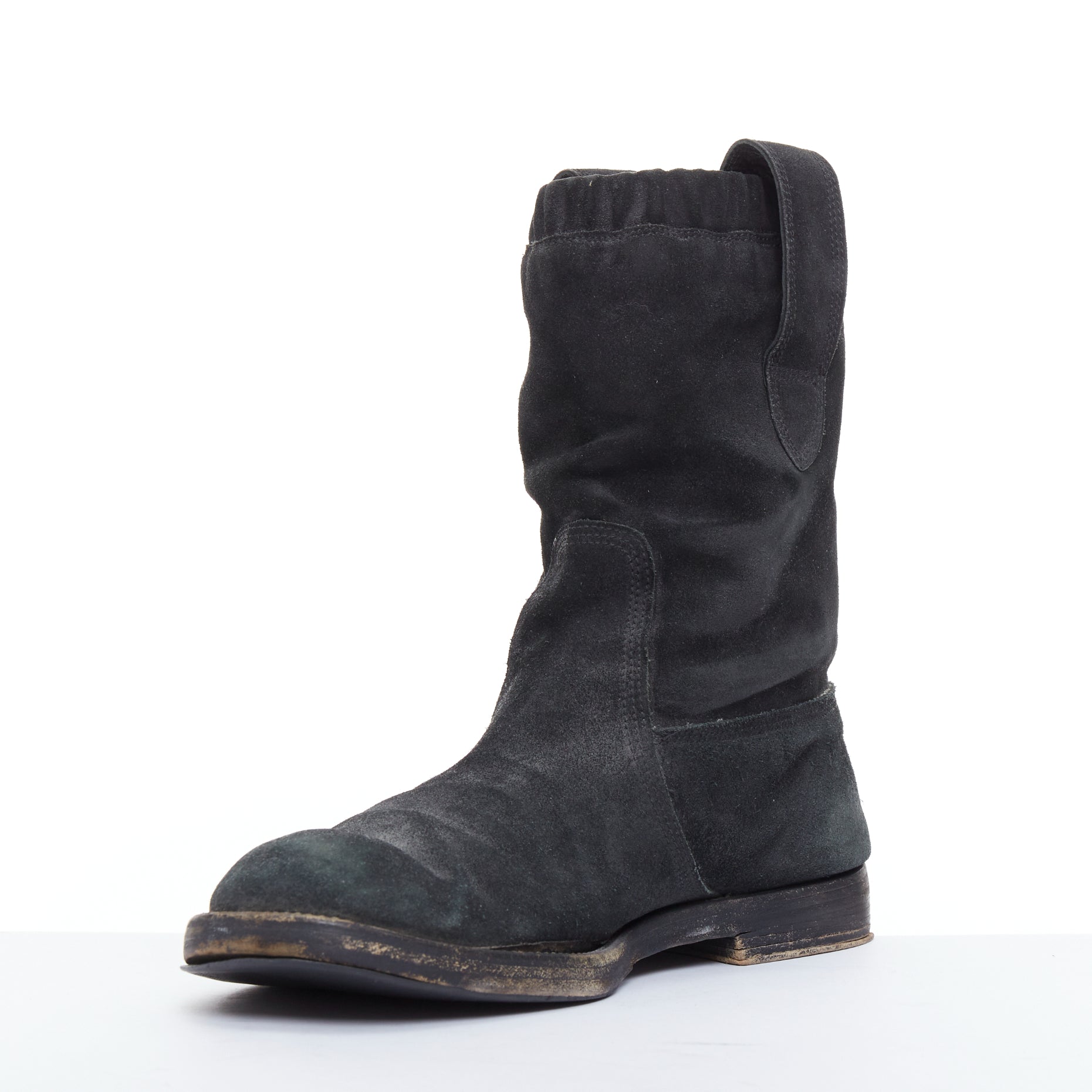 Balenciaga Scaled Buckle Platform Boots - 4