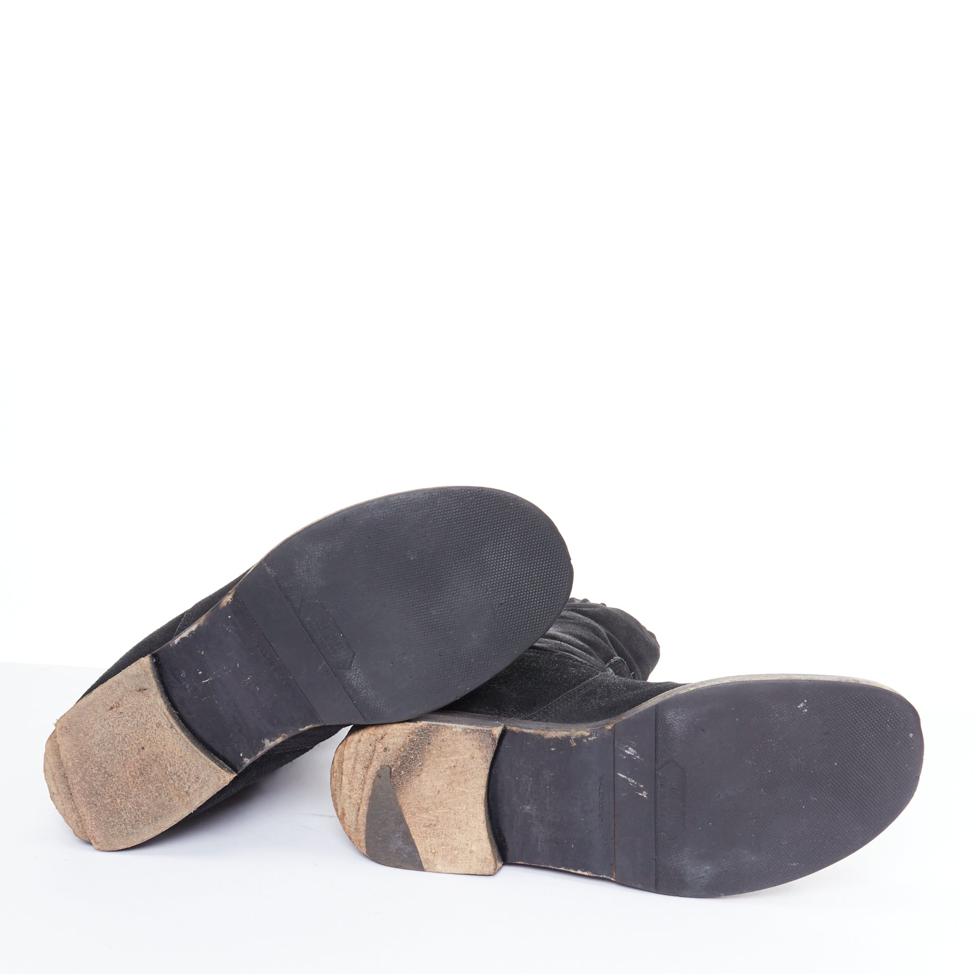 Balenciaga Scaled Buckle Platform Boots - Image 15