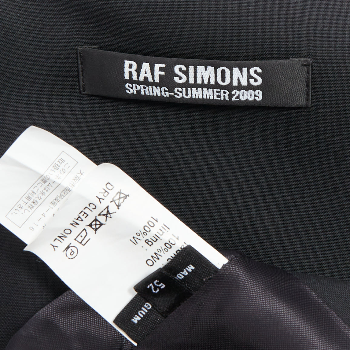 Raf Simons V Cut Armhole Waistcoat - Image 10