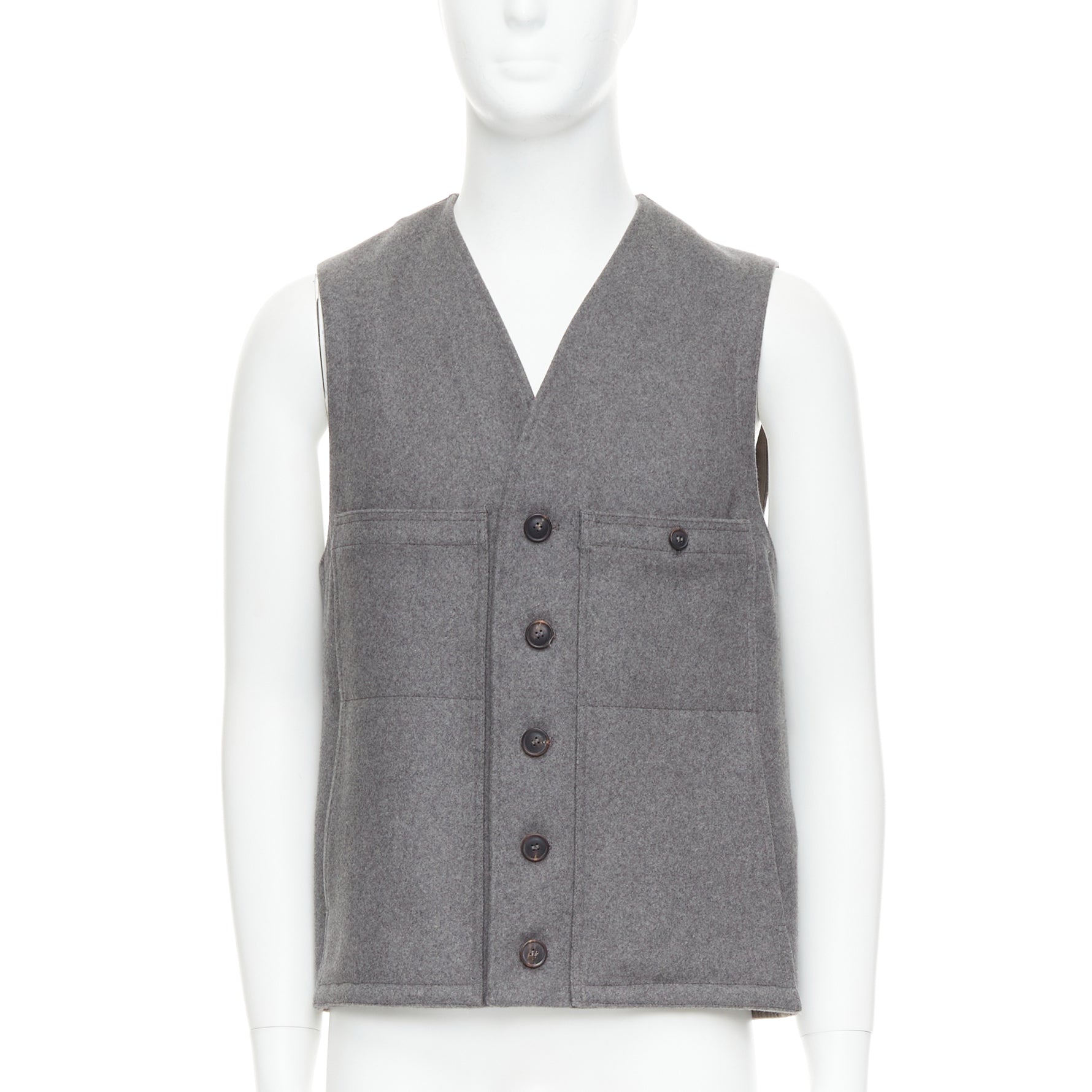 Lemaire Tape Bonded Vest