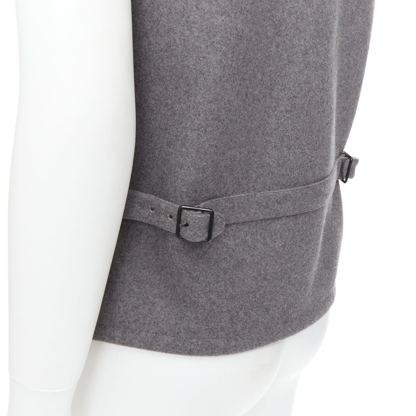 Lemaire Tape Bonded Vest - Back view