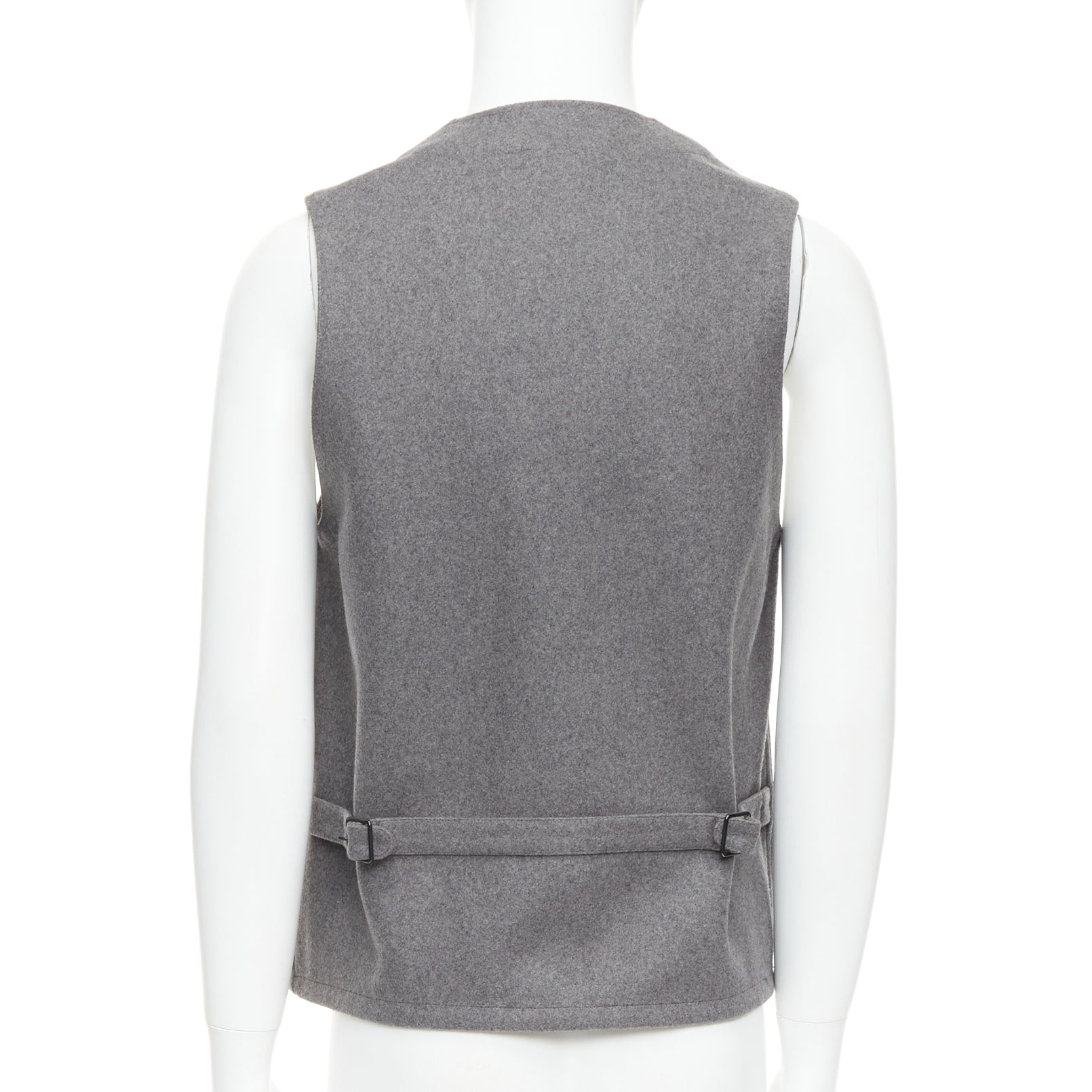 Lemaire Tape Bonded Vest - Side view