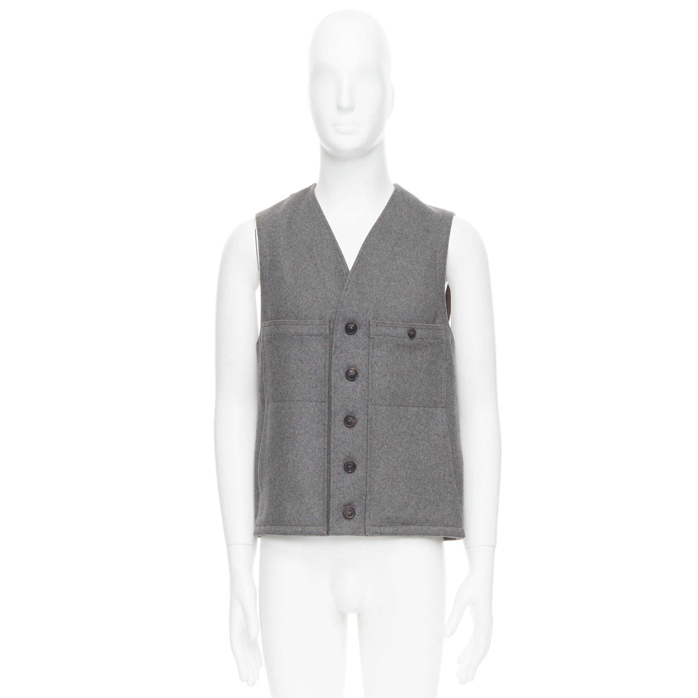Lemaire Tape Bonded Vest - Image 12