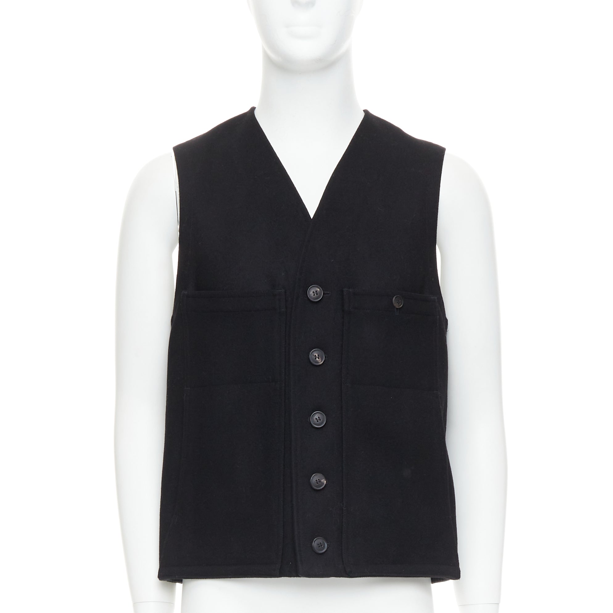 Lemaire Cotton Waistcoat Vest