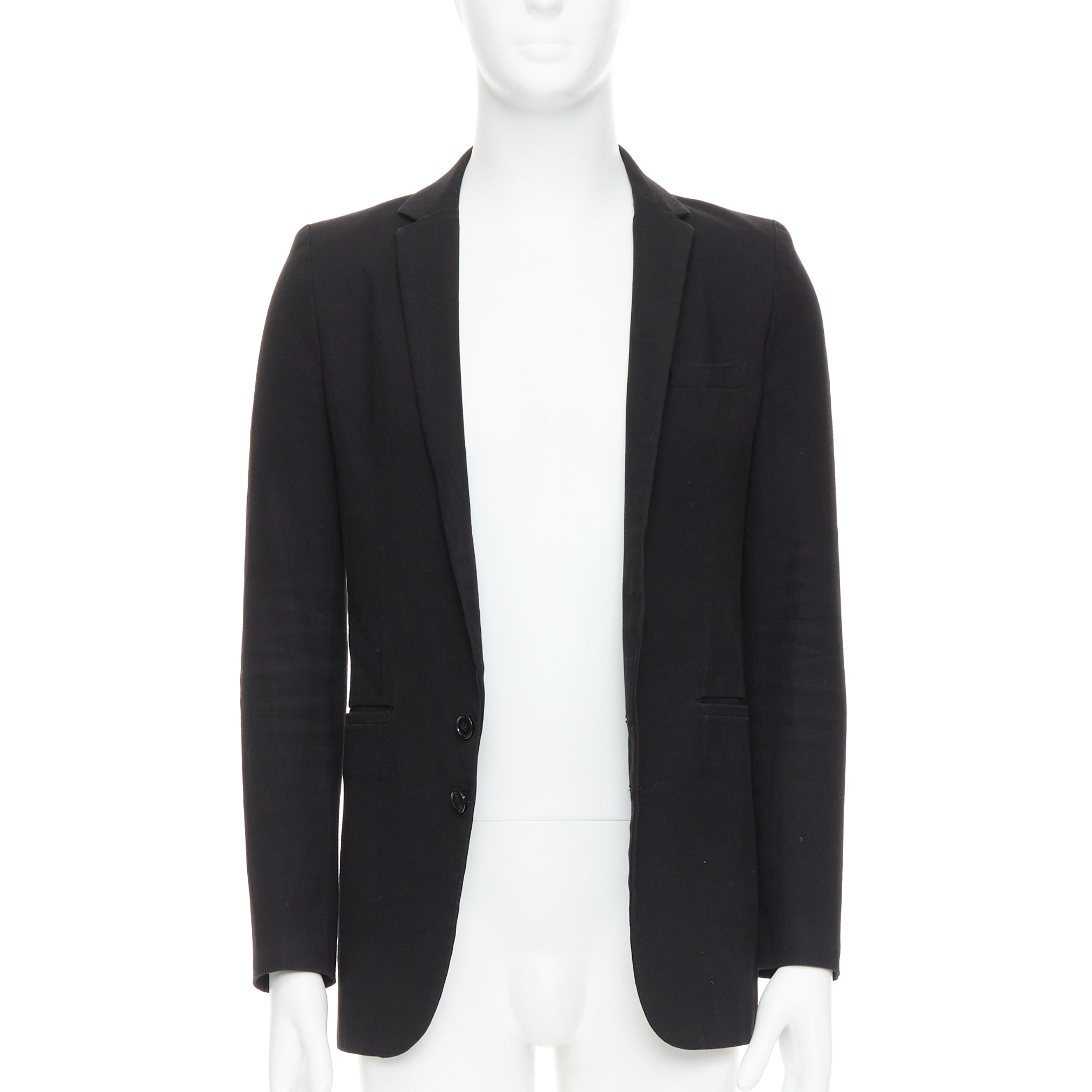 Unsigned / متعددة Black Fitted Blazer - Image 6