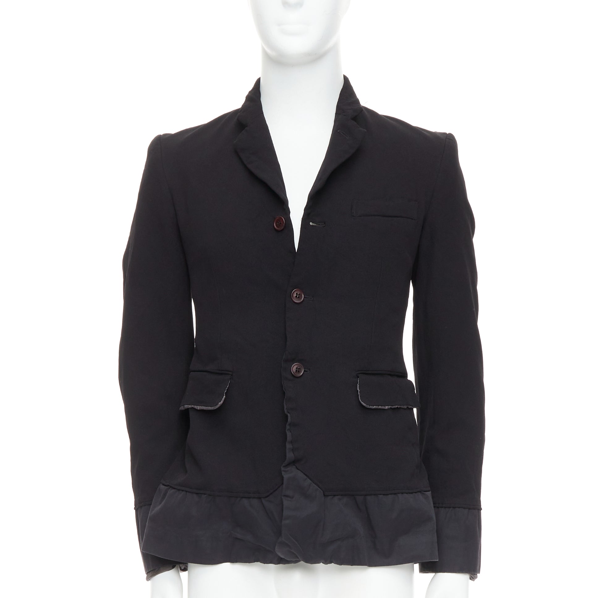 Comme Des Garcons Black Docking Blazer