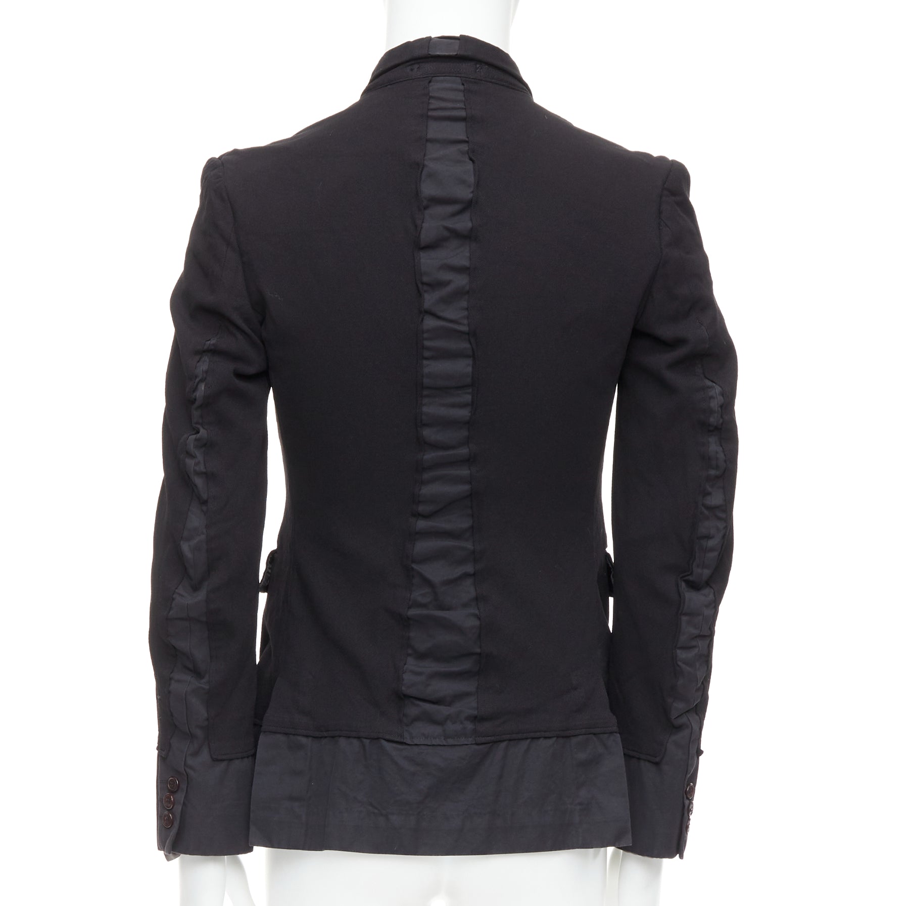 Comme Des Garcons Black Docking Blazer - Back view