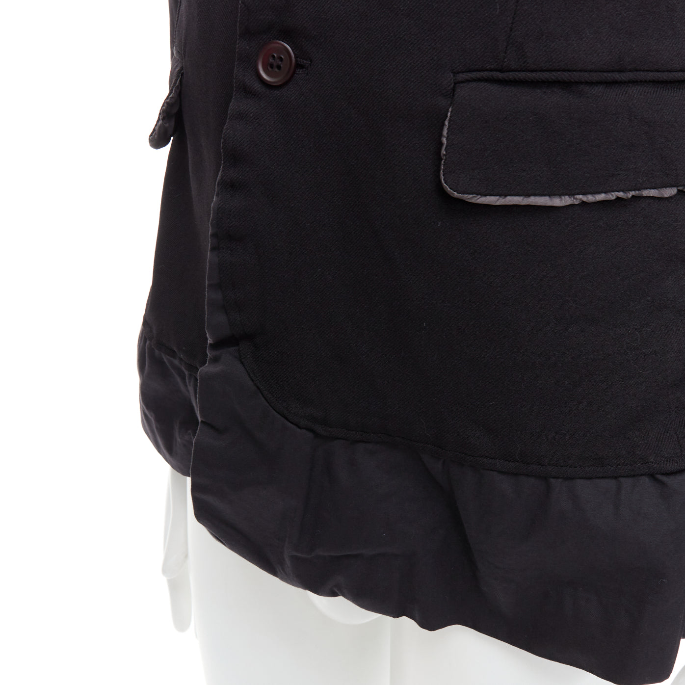 Comme Des Garcons Black Docking Blazer - Detail 2