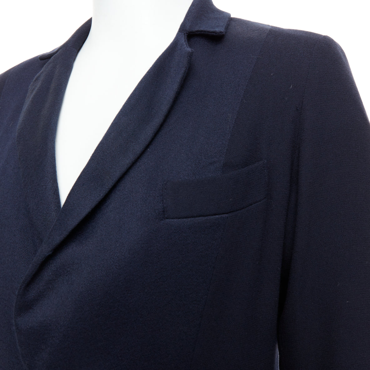 Stephan Schneider Navy Soft Boxy Blazer - Back view