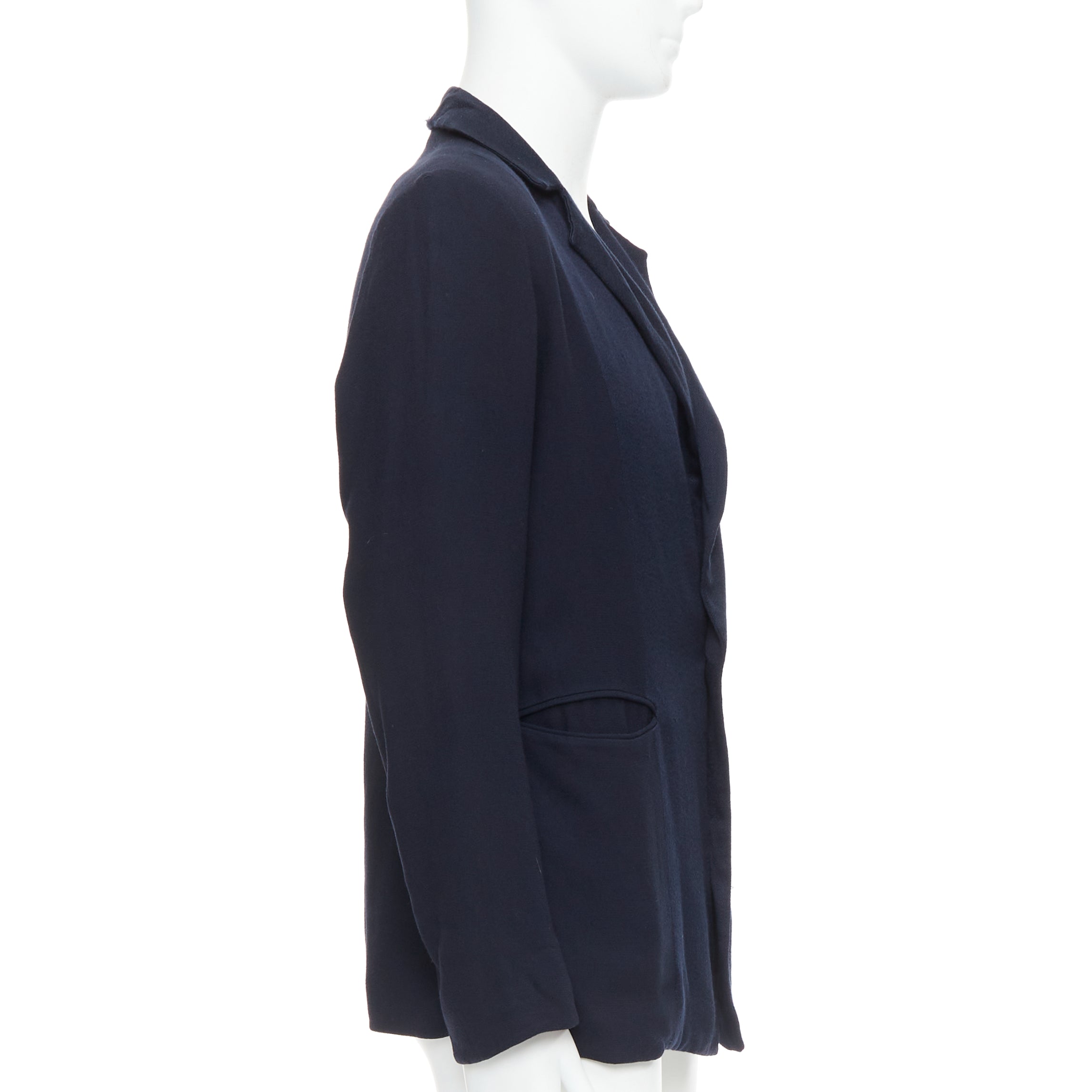 Stephan Schneider Navy Soft Boxy Blazer - Side view