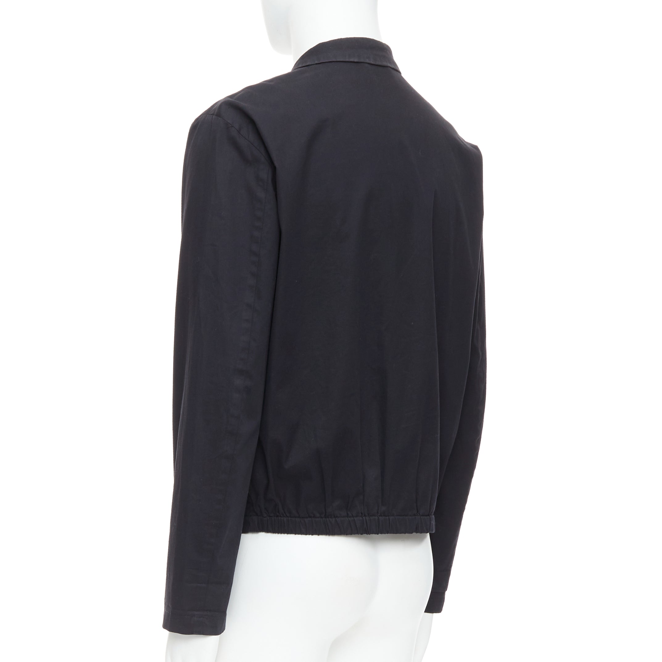 Raf Simons Black Ruched Blazer - Detail 1