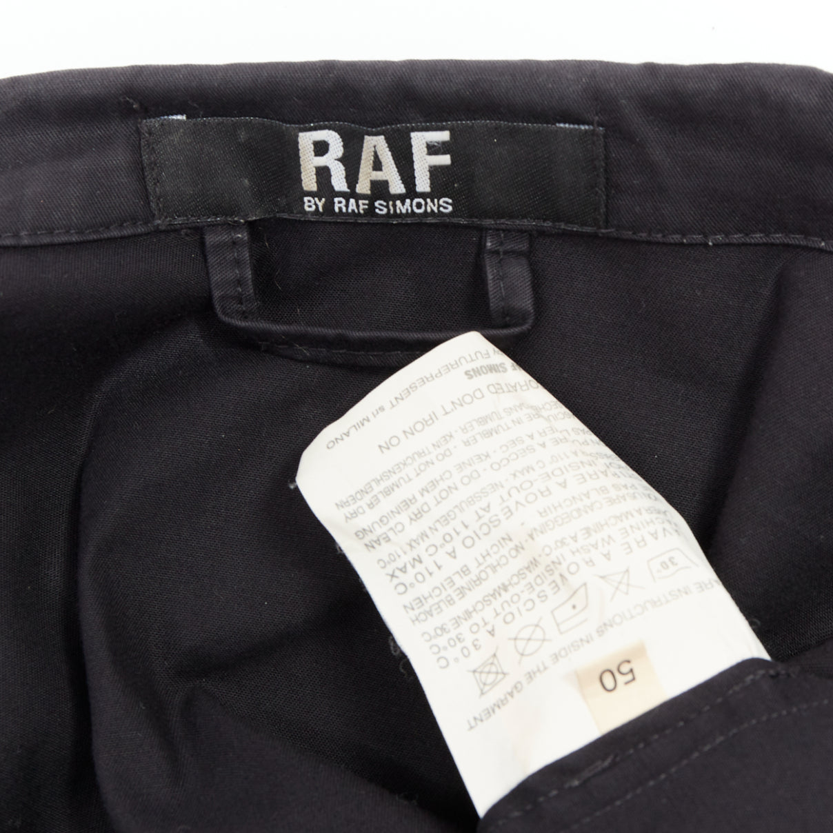 Raf Simons Black Ruched Blazer - Image 11
