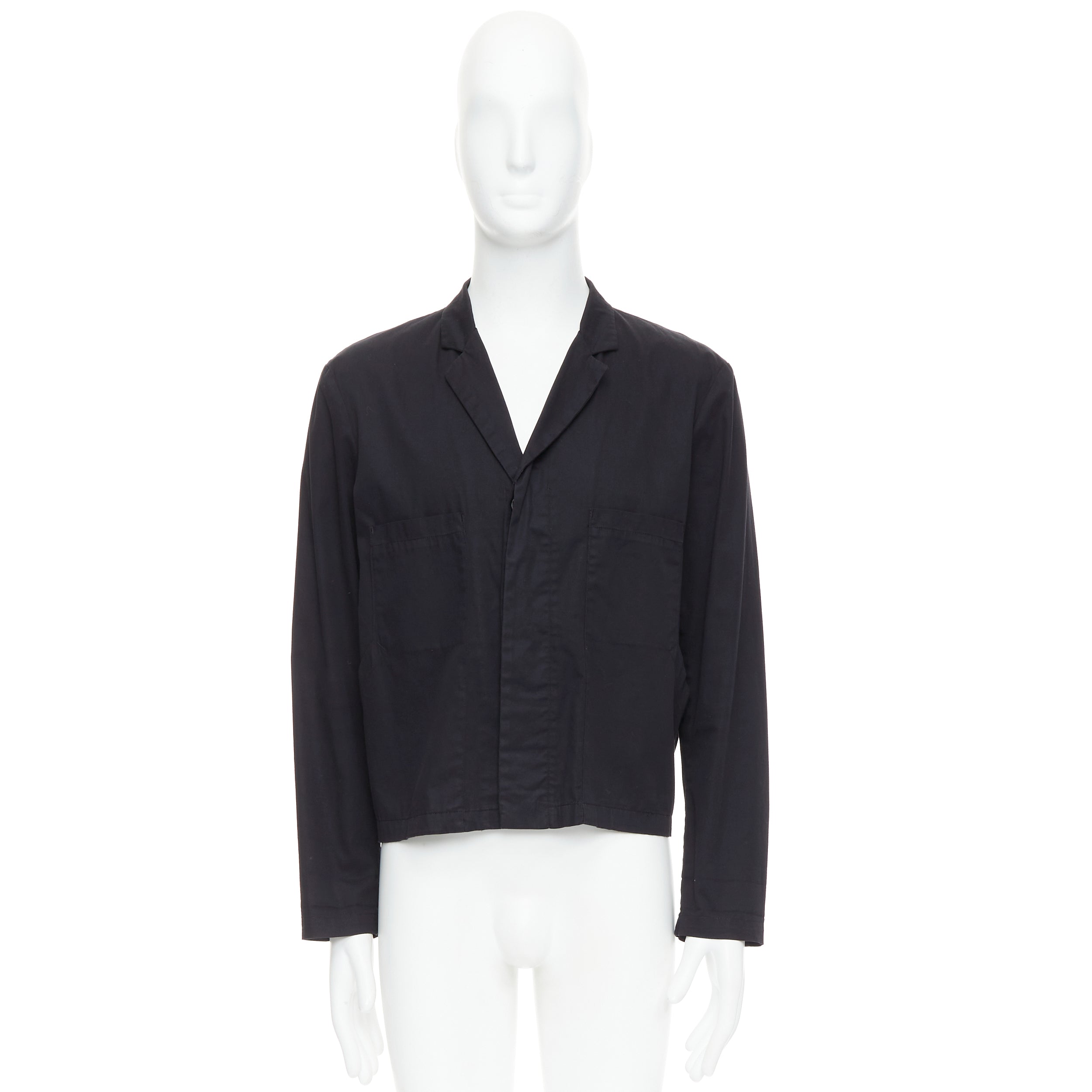 Raf Simons Black Ruched Blazer - Image 12