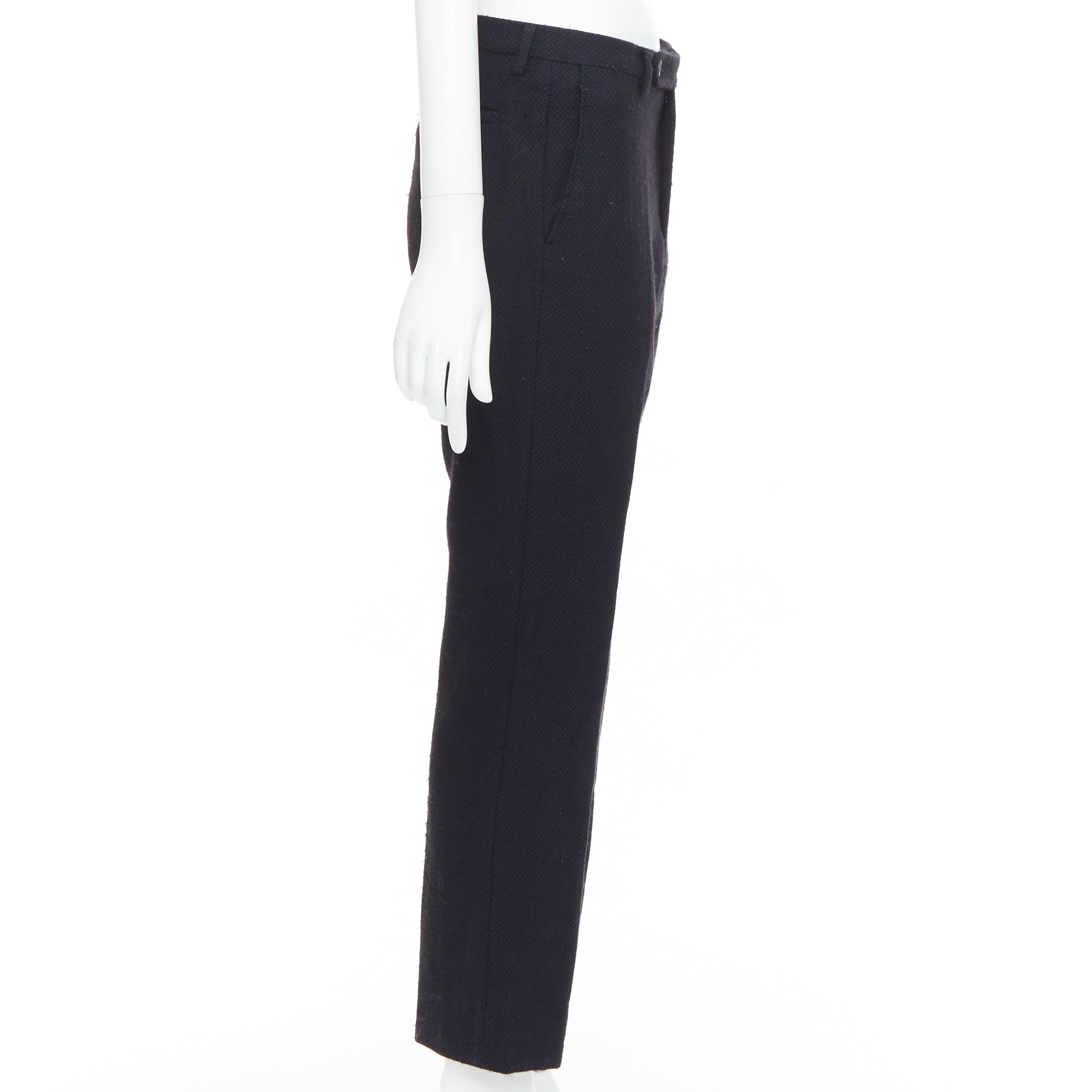 Maison Martin Margiela Tapered Wool Pants - 4