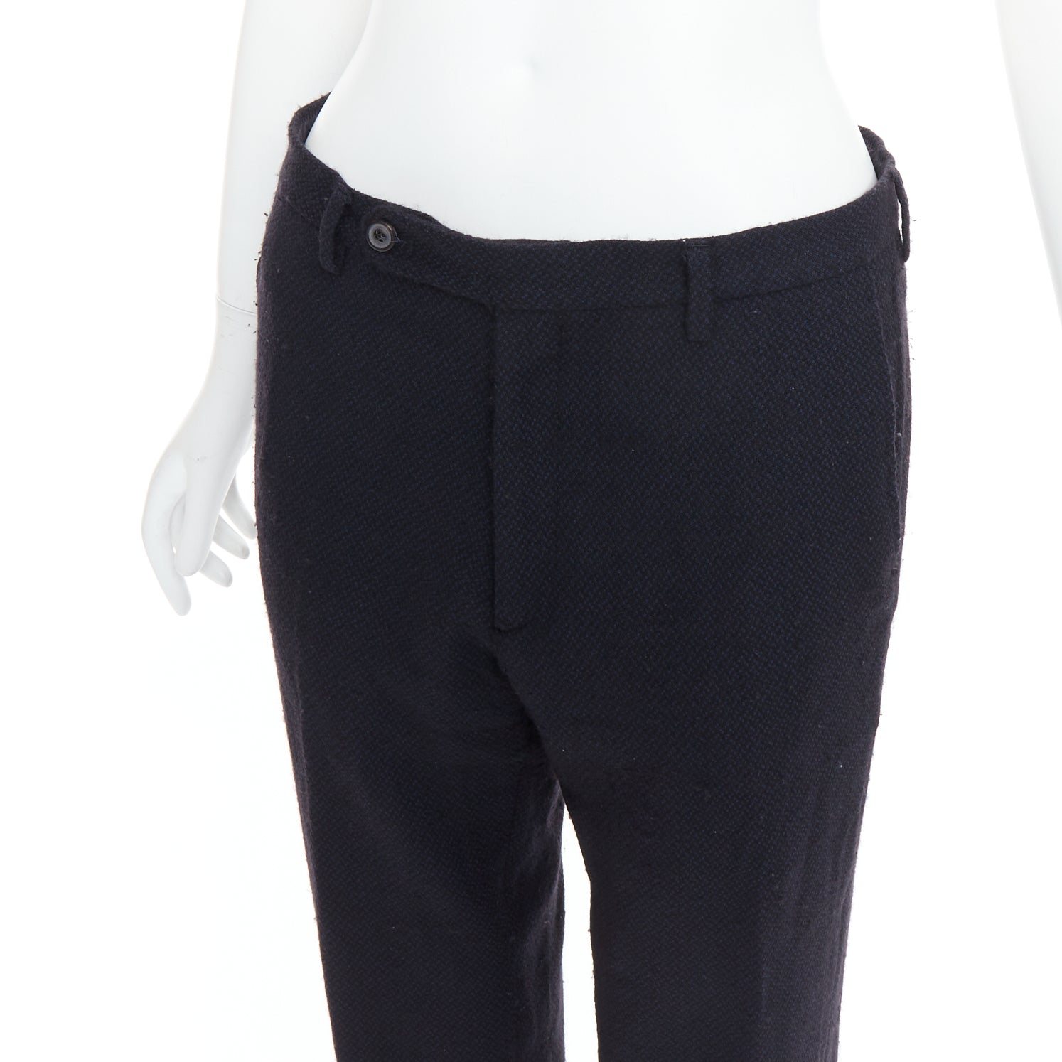 Maison Martin Margiela Tapered Wool Pants - Detail 2