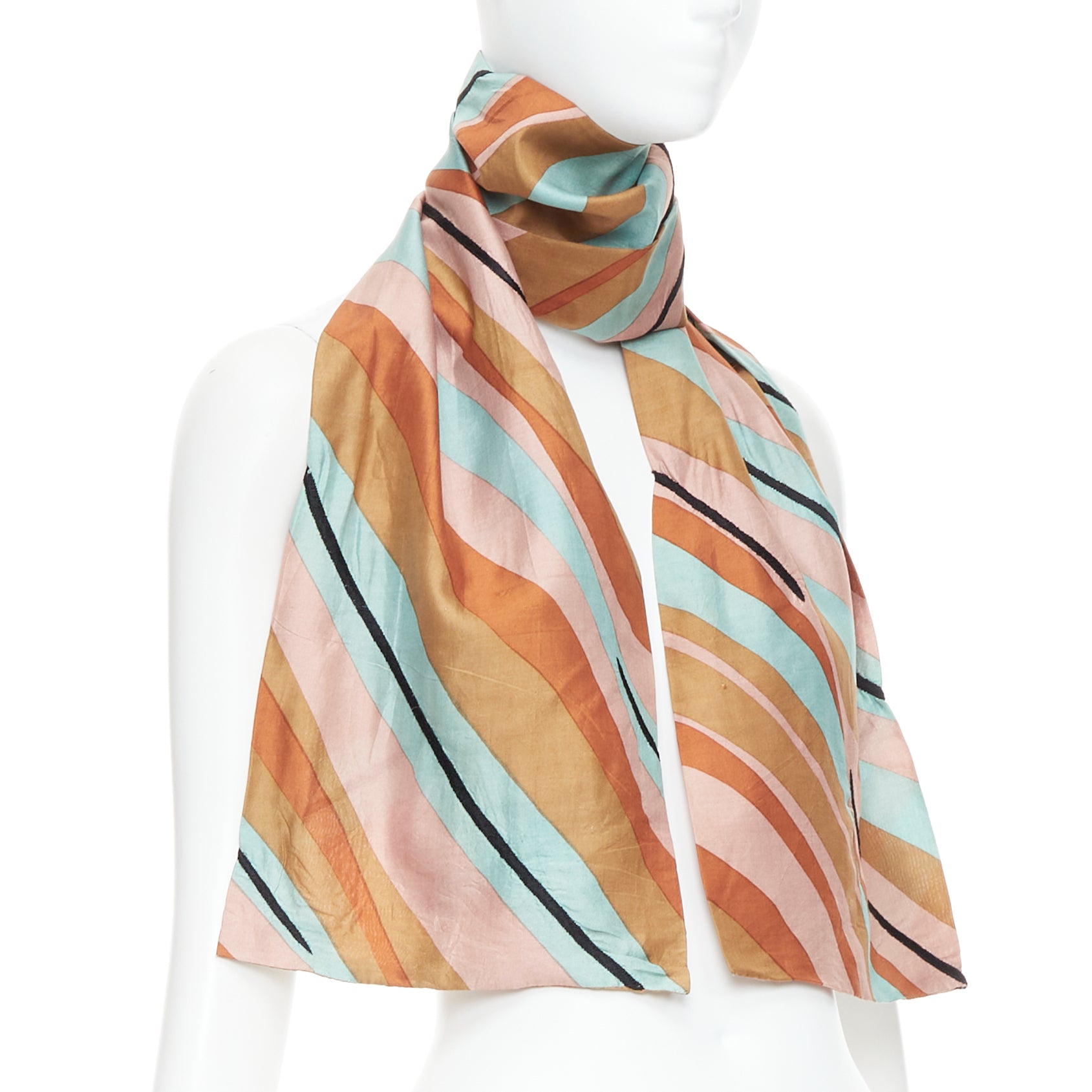 Dries Van Noten Printed Silk Scarf - Image 6